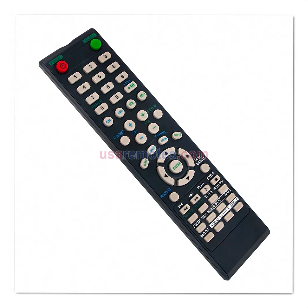 Emerson 6719DES DVD remote control replacement