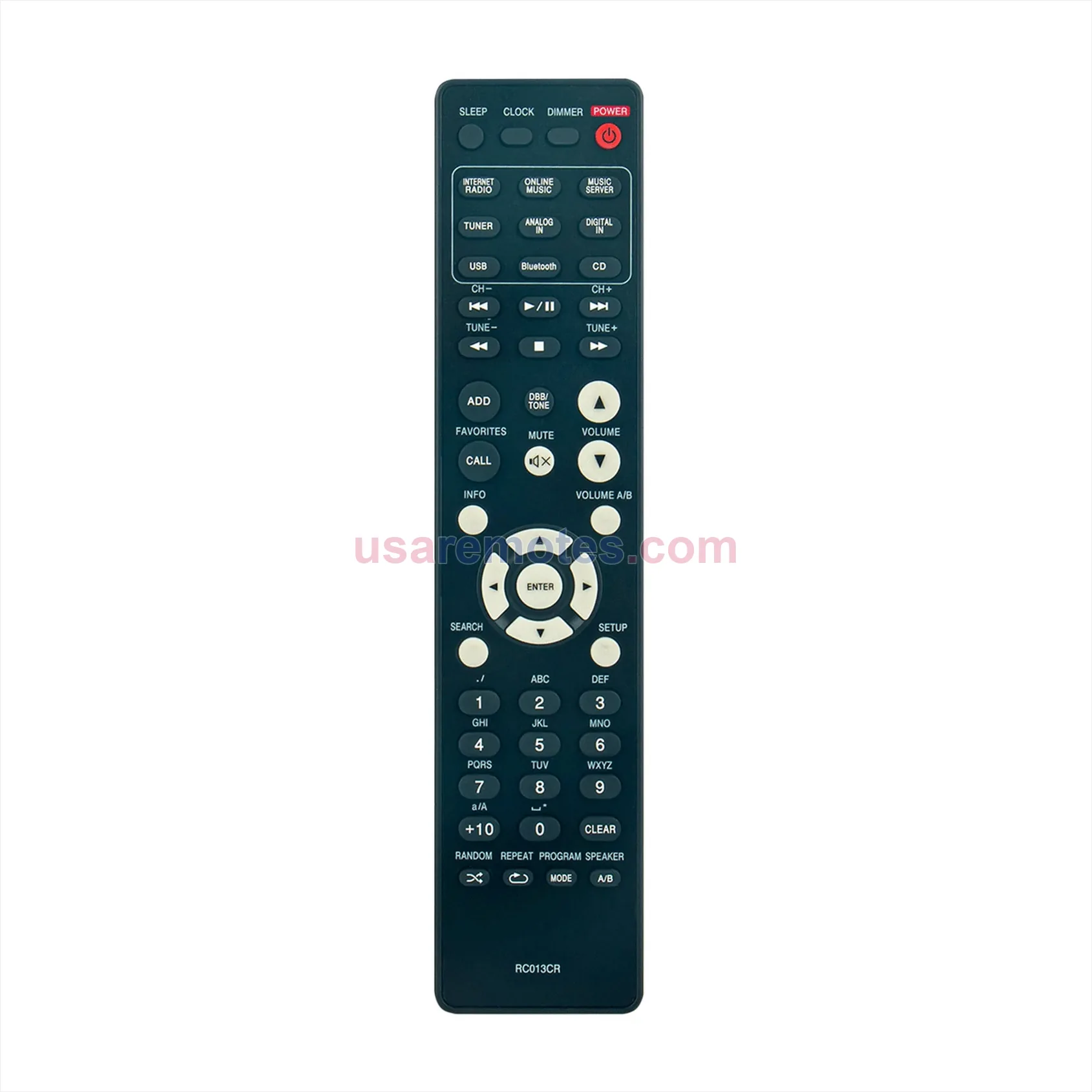 Emerson M-CR611U remote control replacement