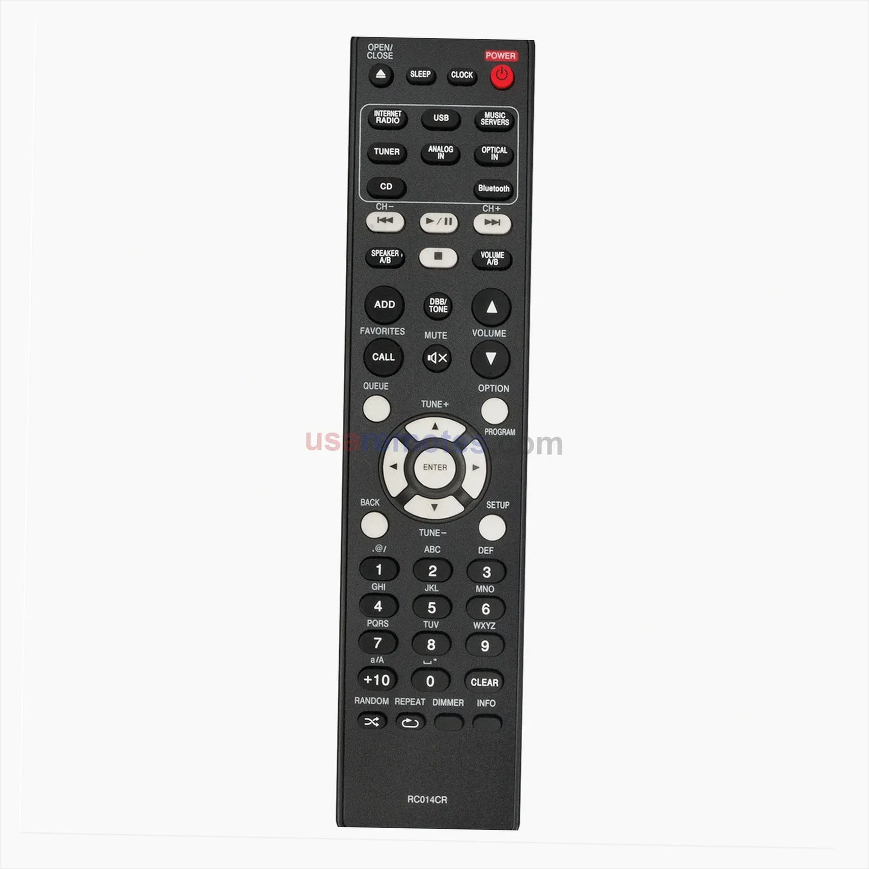 Emerson M-CR612 Audio Amplifier Remote Control Emerson M-CR612 Audio Amplifier Remote Control