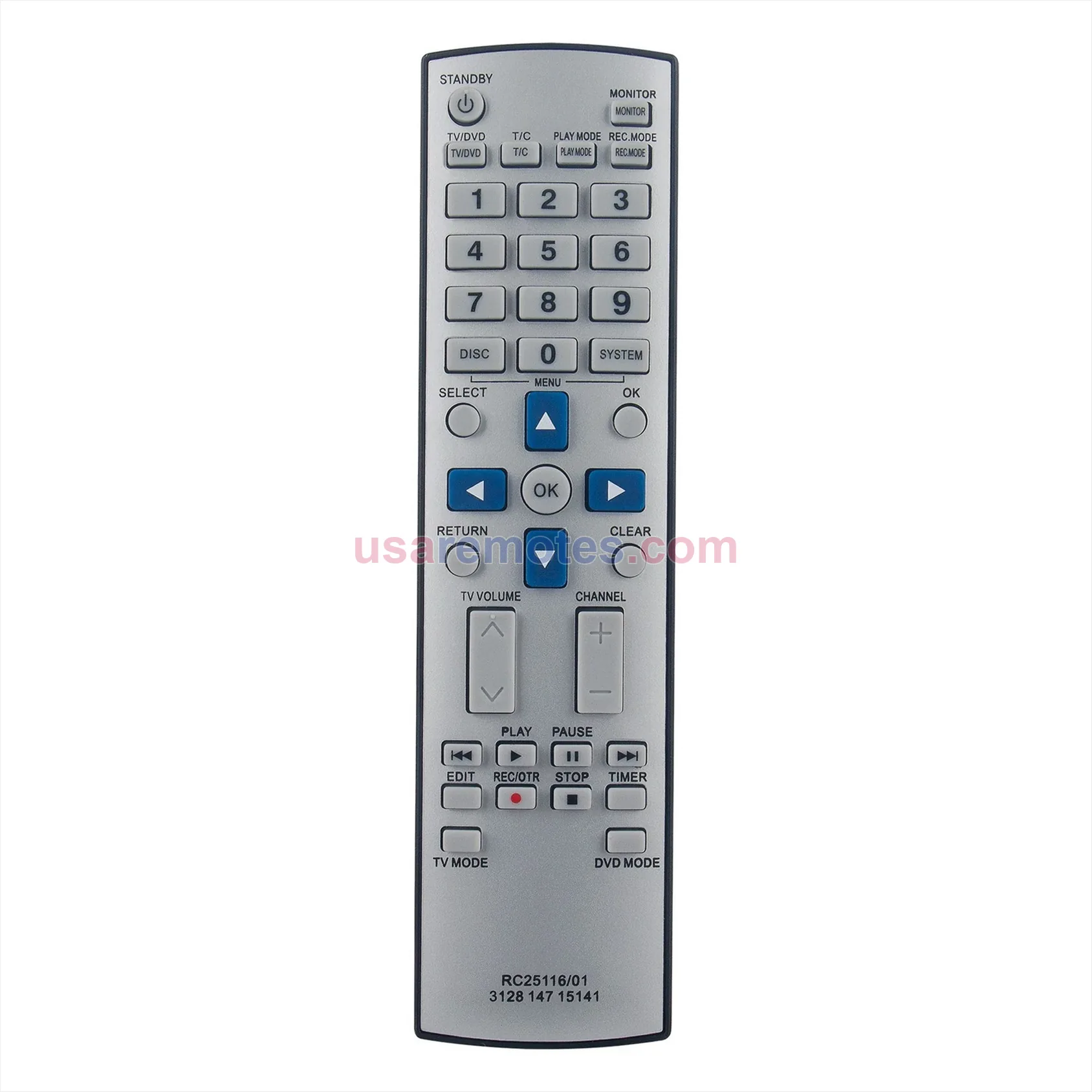 Emerson MDV630R remote control replacement