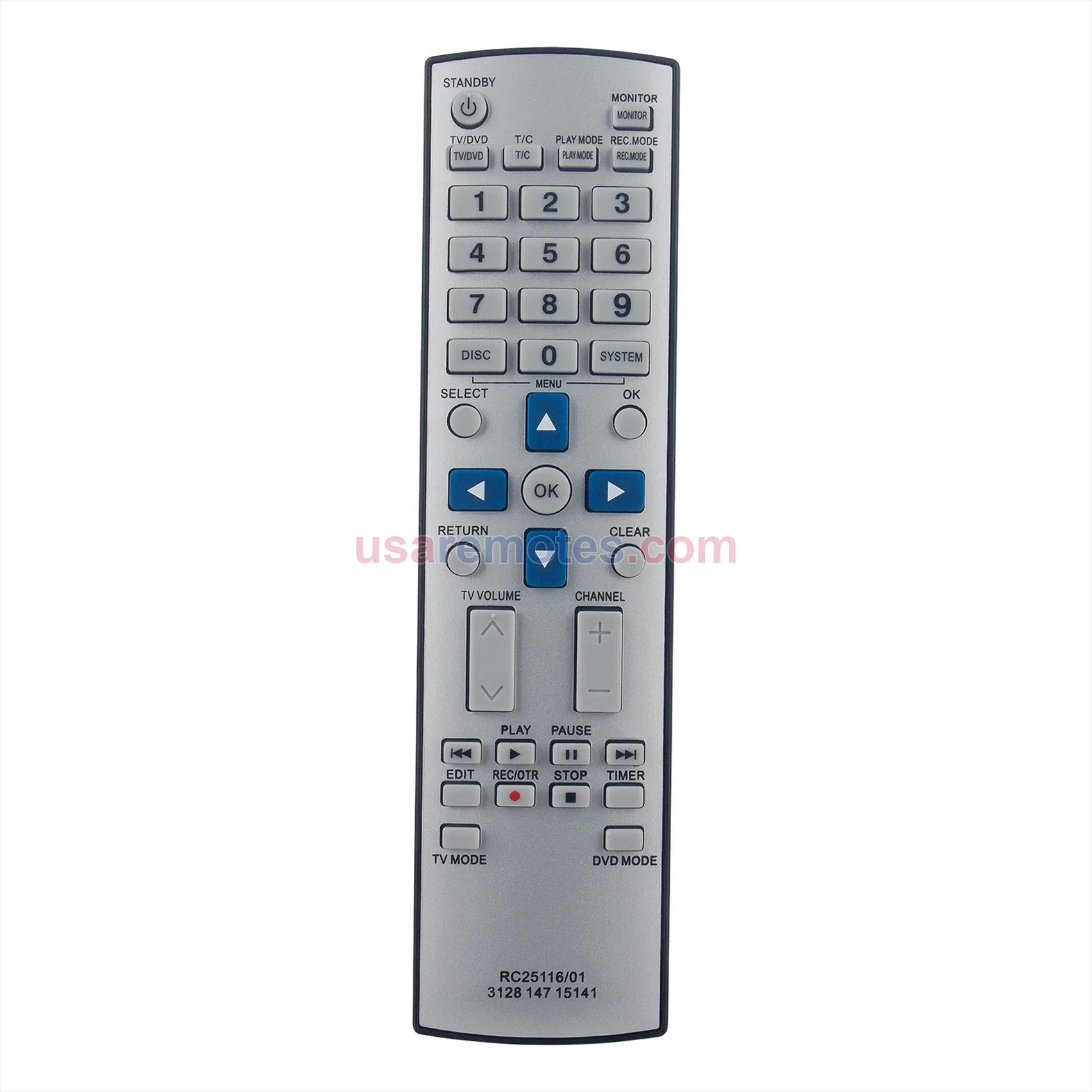Emerson MDV630R17 remote control replacement
