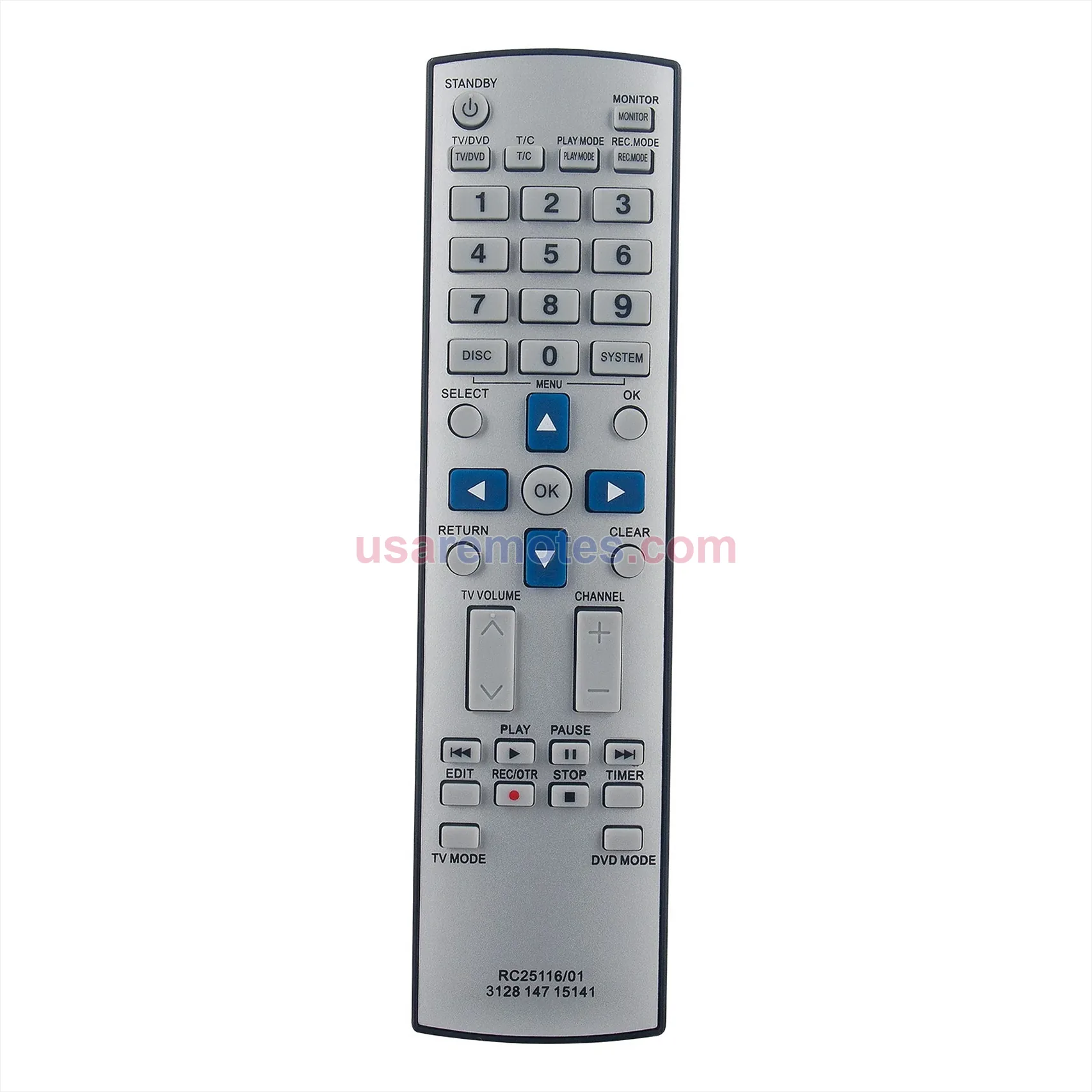Emerson MDV650R17 remote control replacement