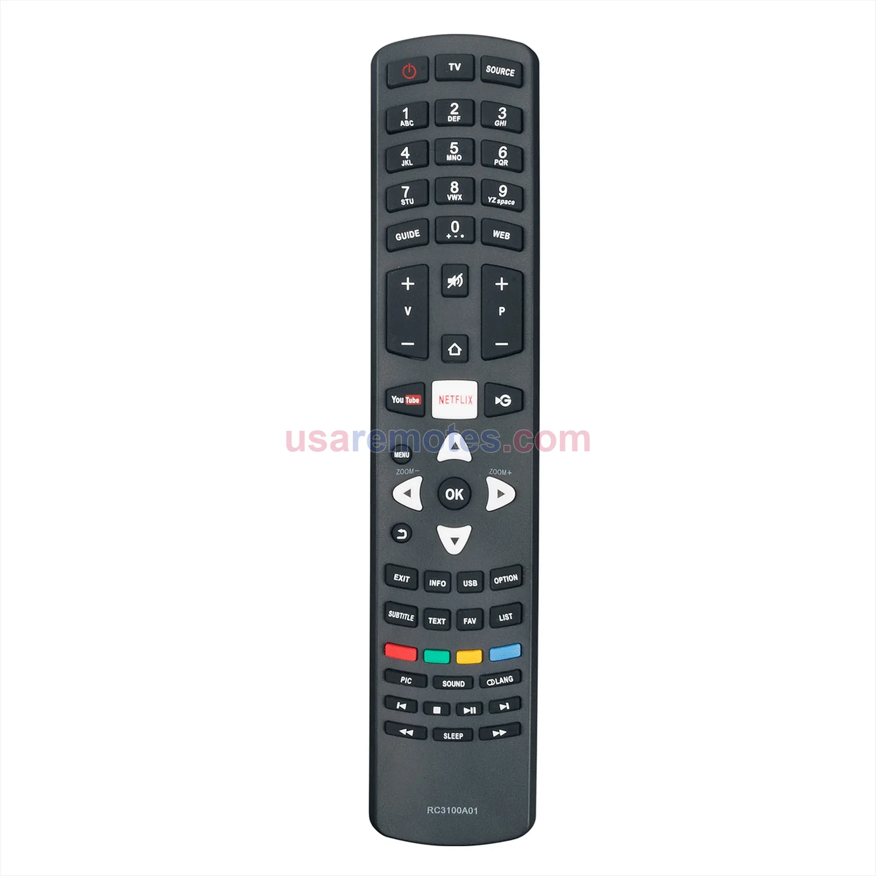Emerson VGO43LEDT01S remote control replacement Emerson VGO43LEDT01S remote control replacement
