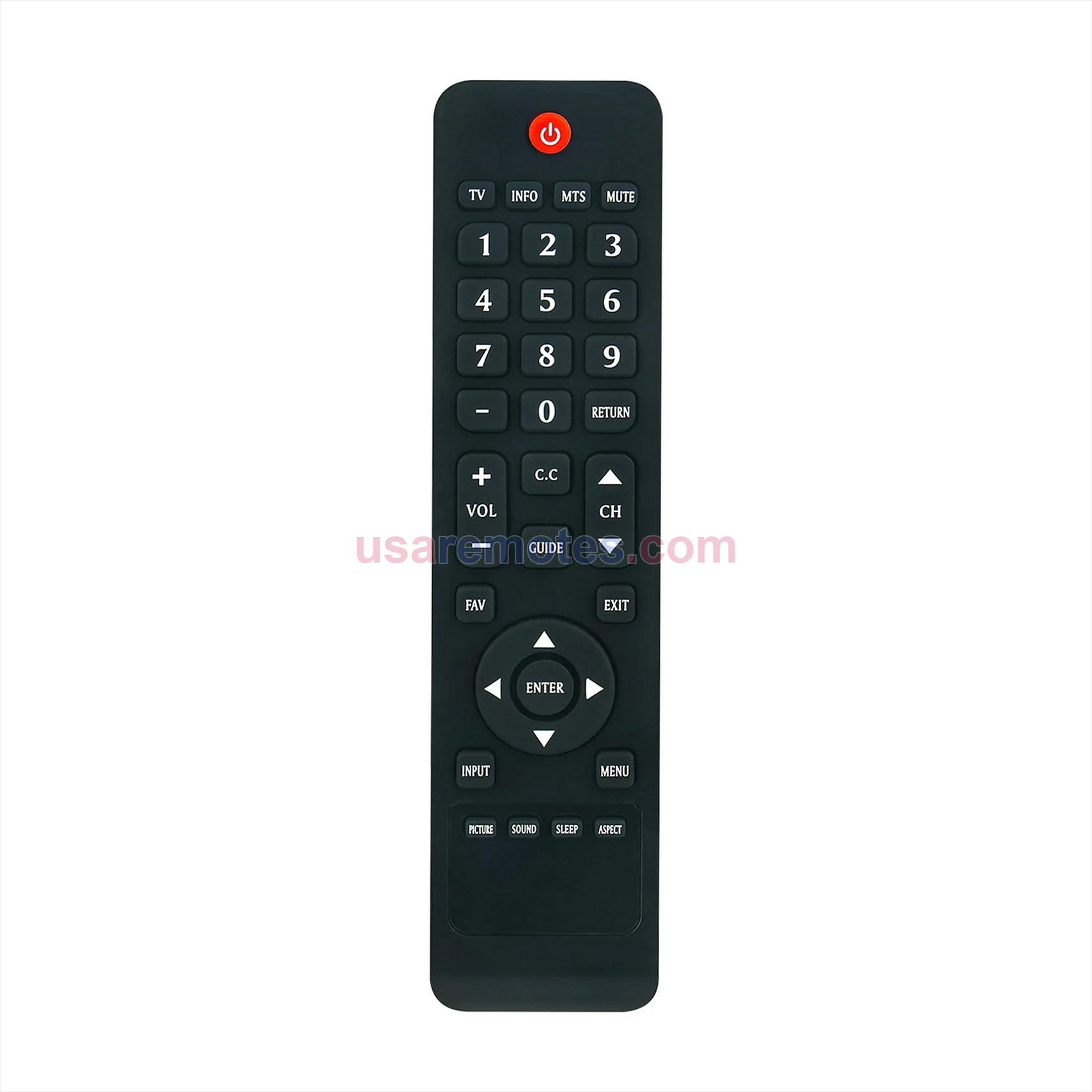 Emerson VT1602-L remote control replacement Emerson VT1602-L remote control replacement