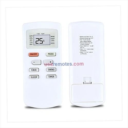 Gree ETAC2-09HP265VA-A remote control replacement Gree ETAC2-09HP265VA-A remote control replacement