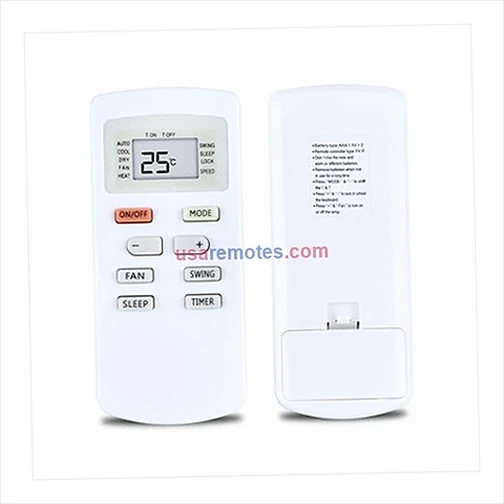 Gree GWC24QE-D3DNA6E/I remote control replacement Gree GWC24QE-D3DNA6E/I remote control replacement