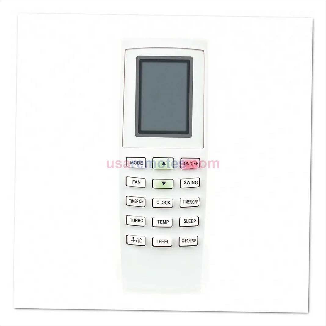 Gree GWH12PC-K3NNA7F remote control replacement Gree GWH12PC-K3NNA7F remote control replacement
