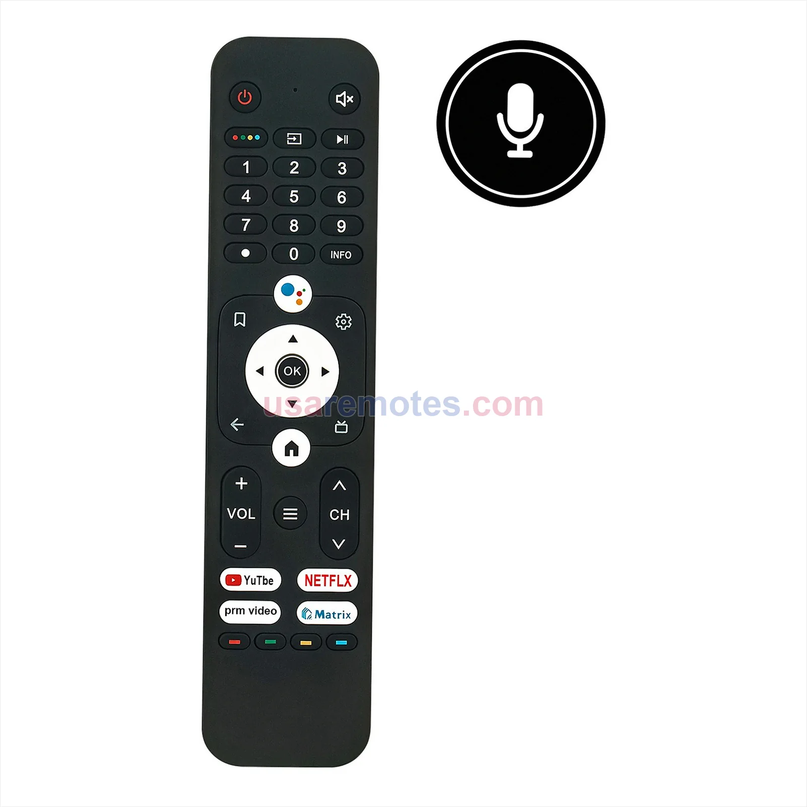 Haier H55K66UG PLUS remote control replacement Haier H55K66UG PLUS remote control replacement
