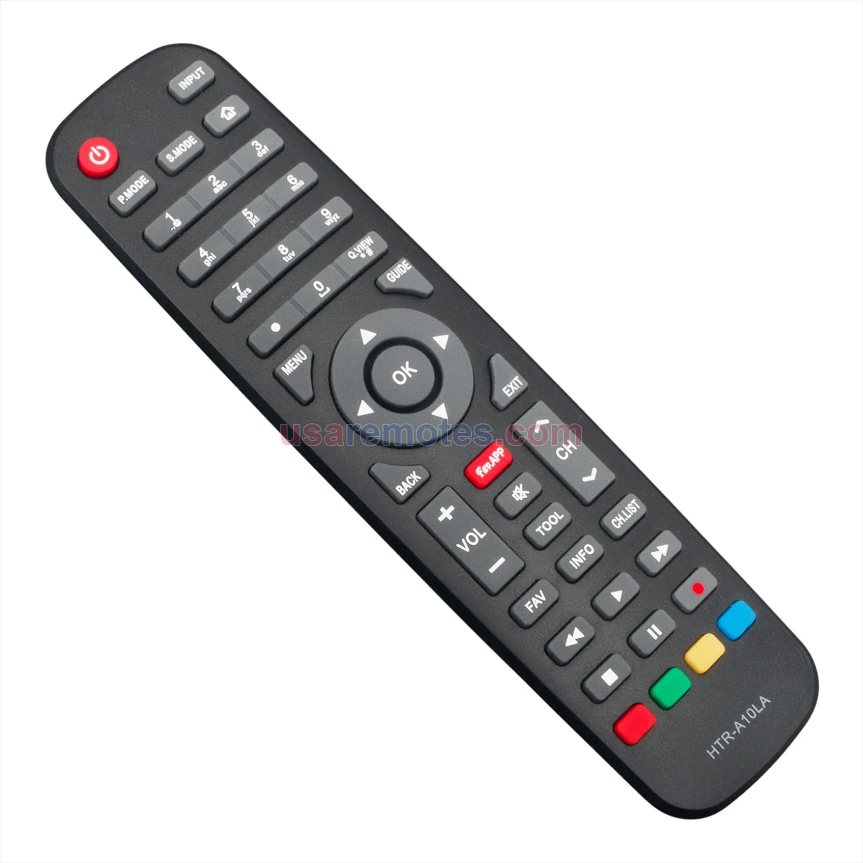 Haier LE55Q6500DUA remote control replacement Haier LE55Q6500DUA remote control replacement