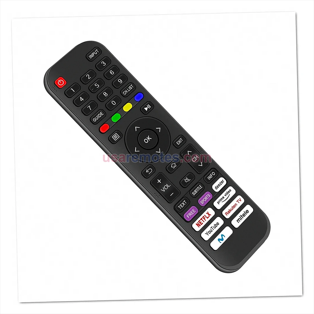 Hisense 32A35EEVS remote control replacement Hisense 32A35EEVS remote control replacement