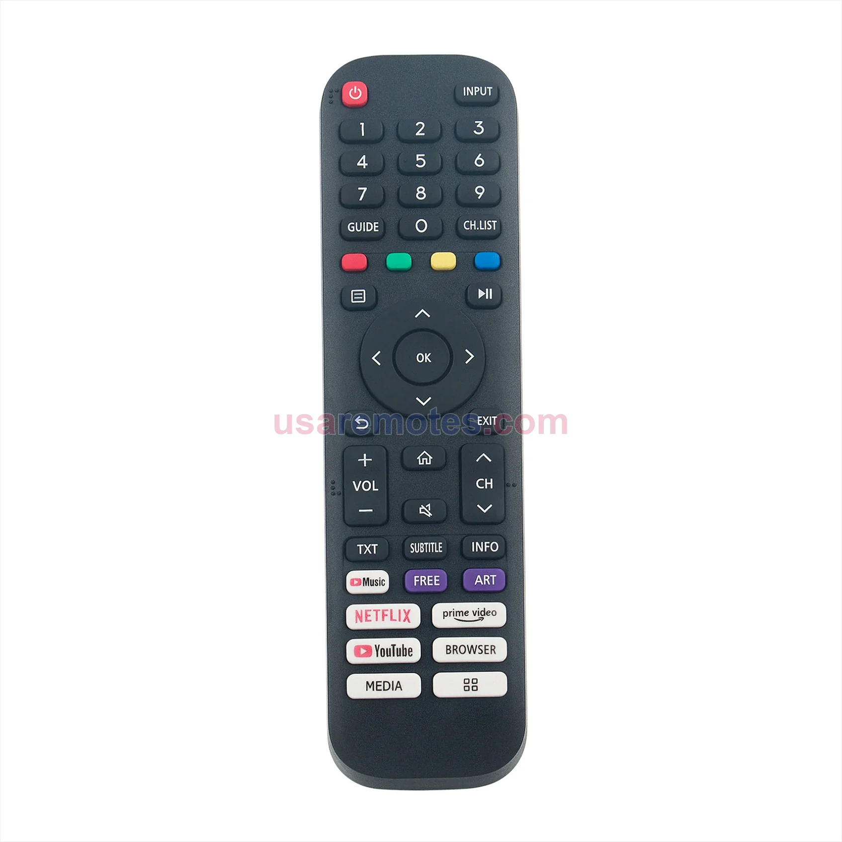 Hisense 40A4070GMV remote control replacement Hisense 40A4070GMV remote control replacement