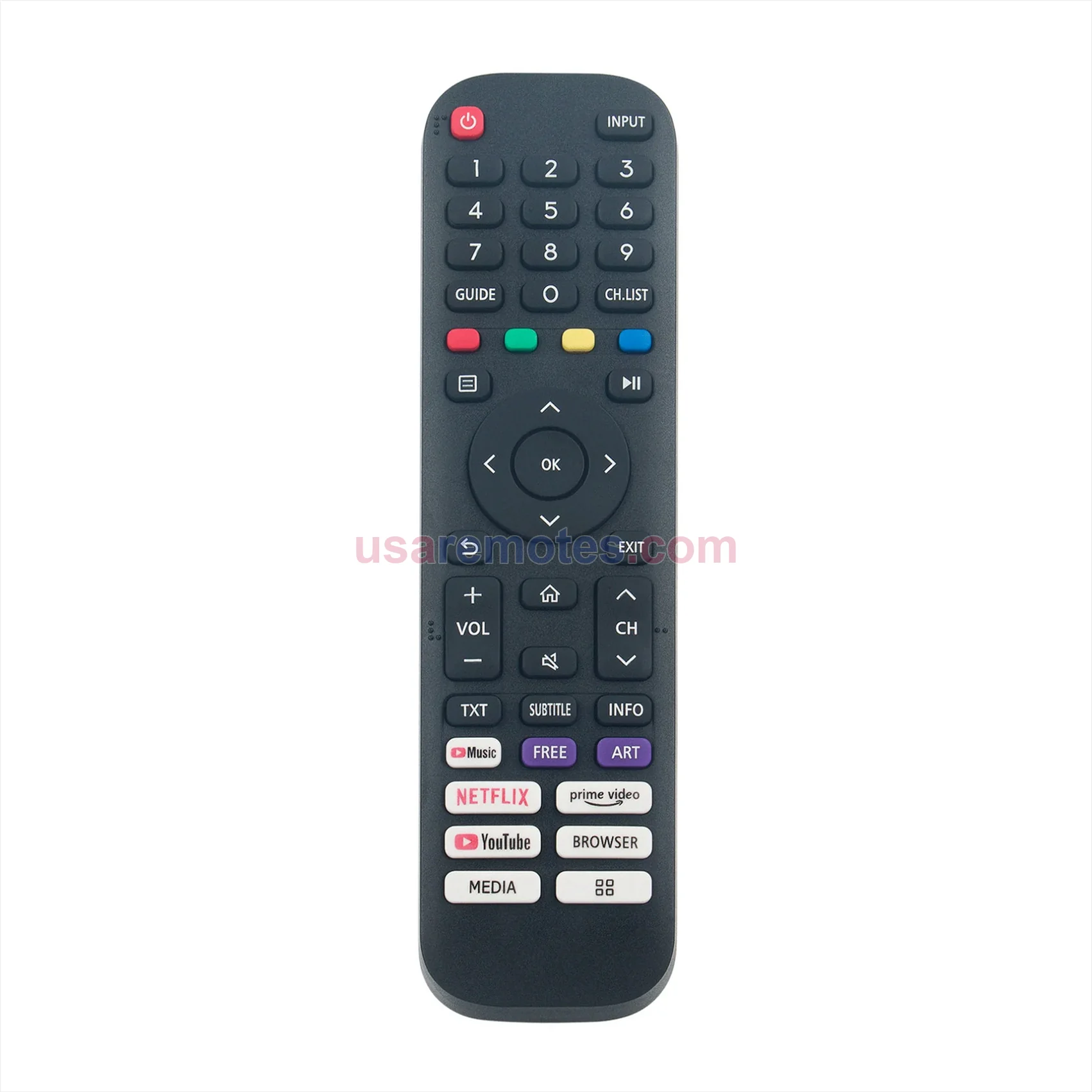 Hisense 40A40GV remote control replacement