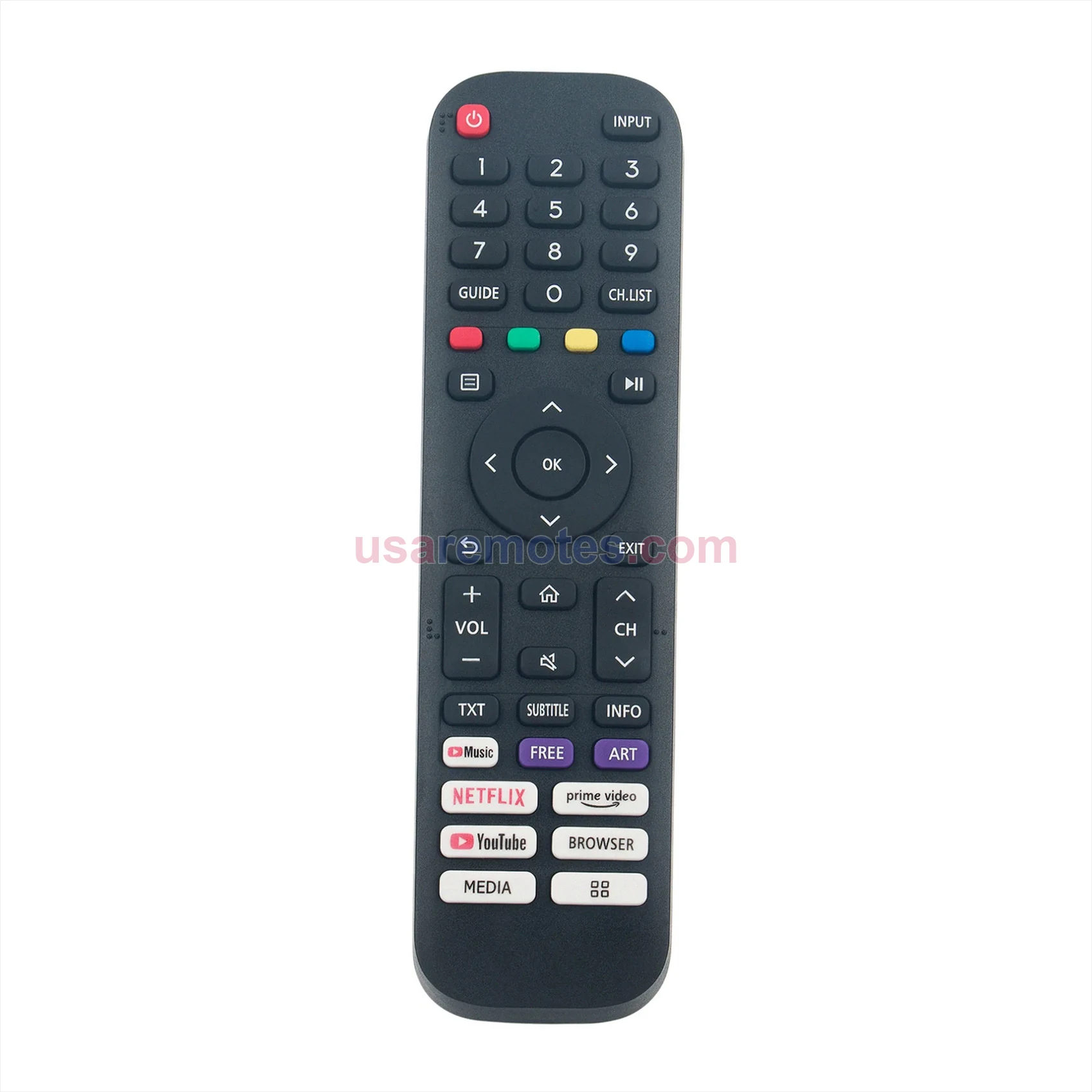 Hisense 40A4HV remote control replacement Hisense 40A4HV remote control replacement