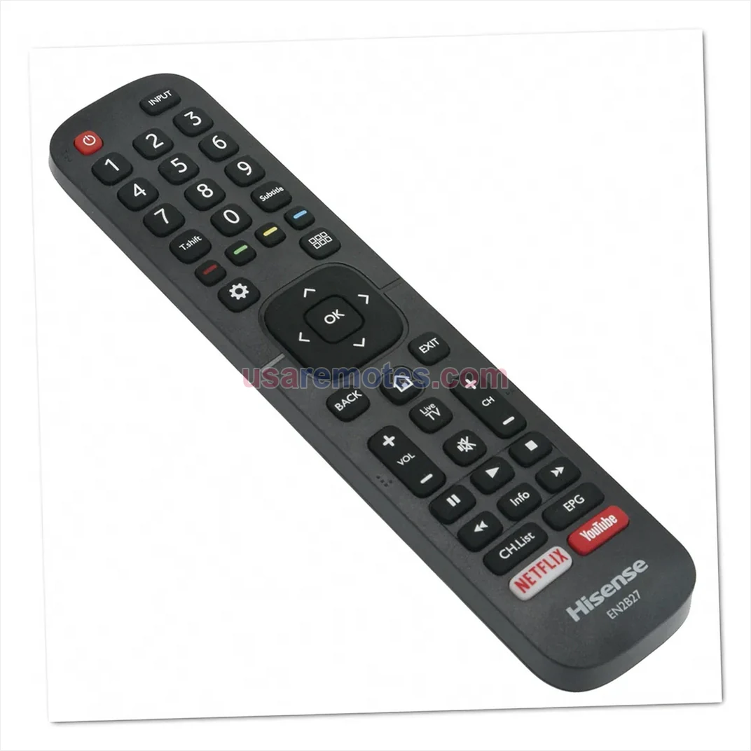 Hisense 43N3000UW remote control replacement Hisense 43N3000UW remote control replacement