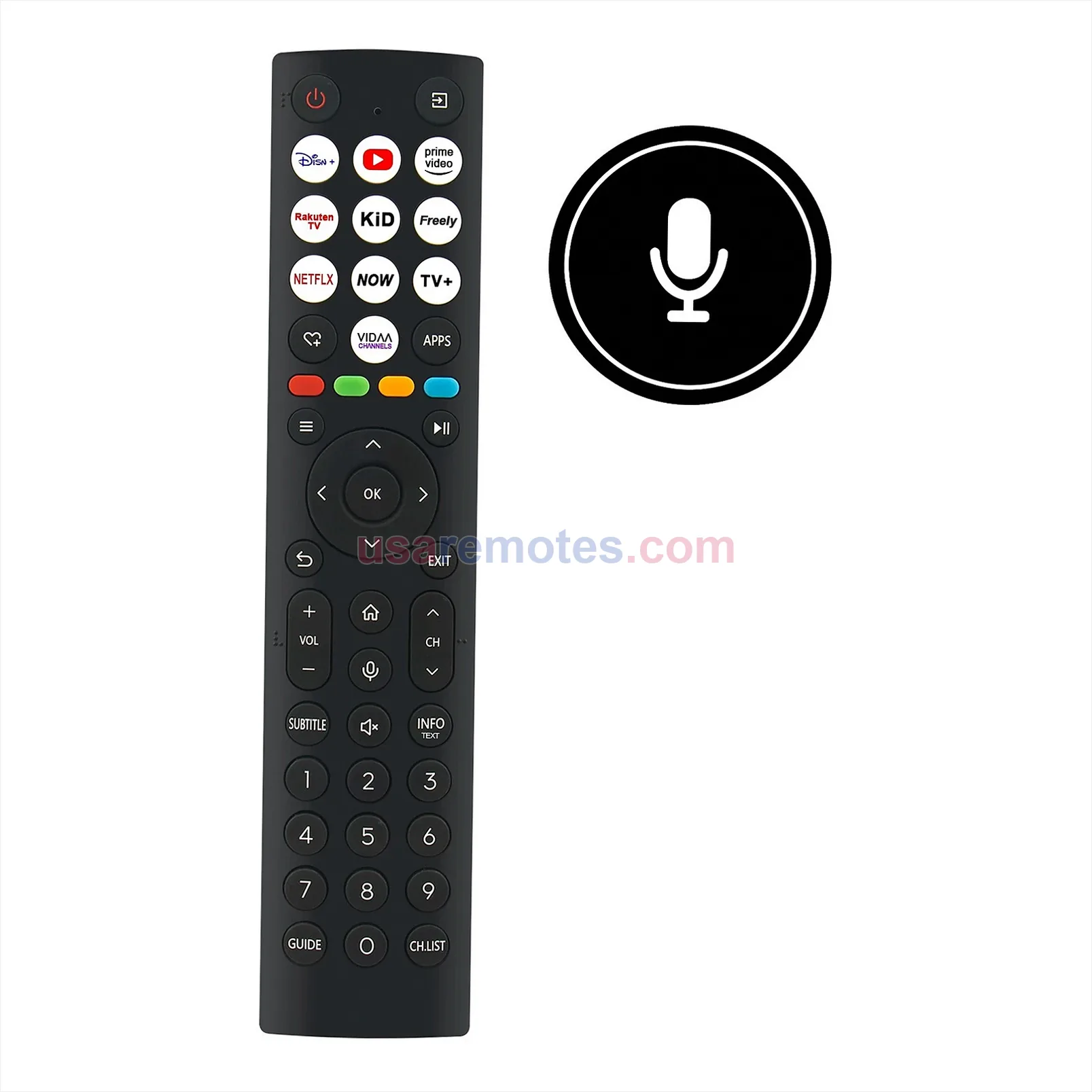 Hisense 50E70LEVS remote control replacement