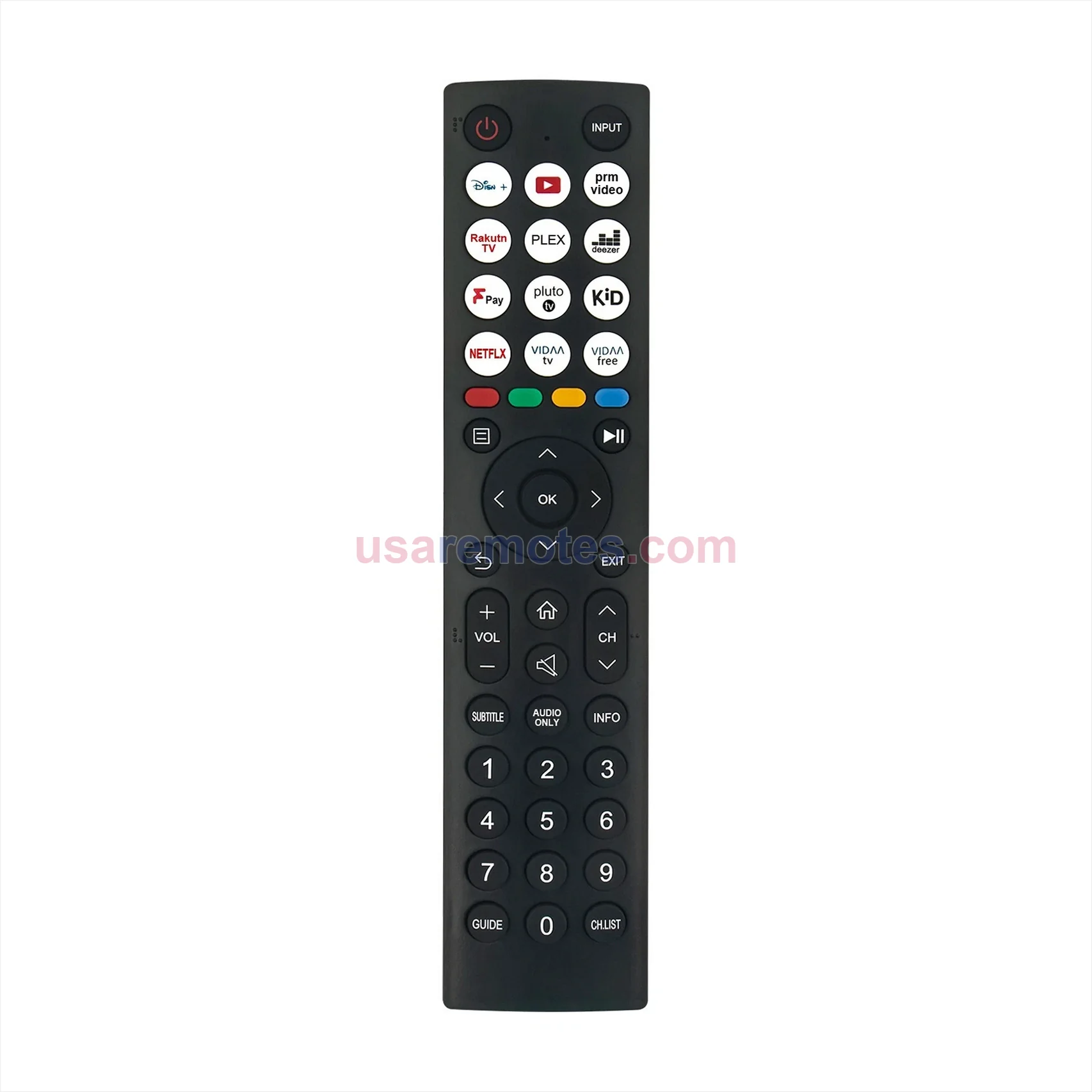 Hisense 65A6KTUK remote control replacement Hisense 65A6KTUK remote control replacement