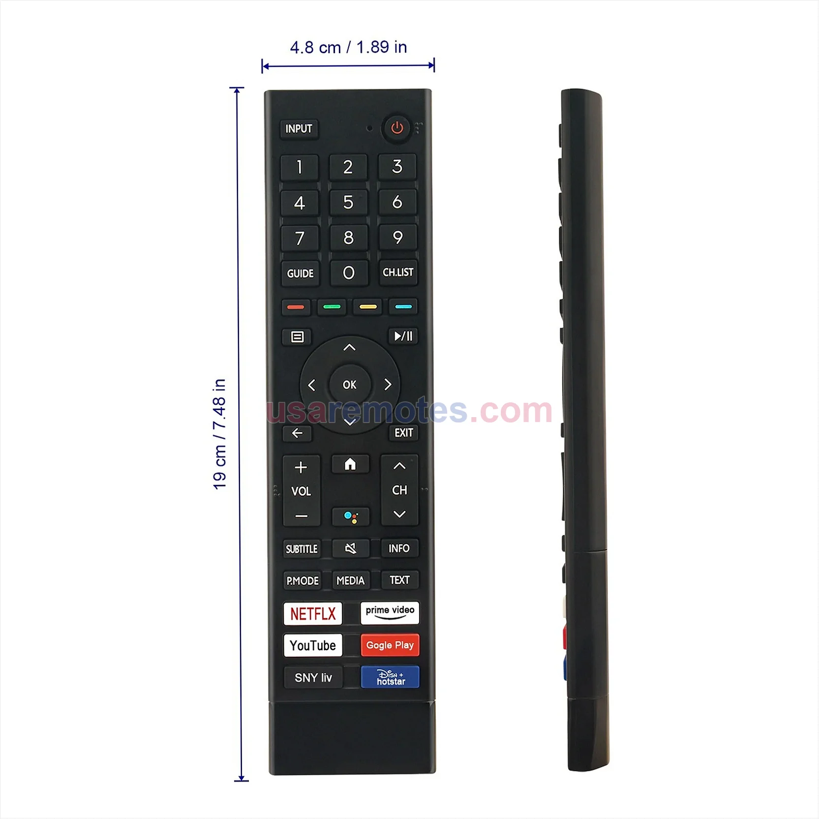 Hisense 65A70GQ remote control replacement Hisense 65A70GQ remote control replacement