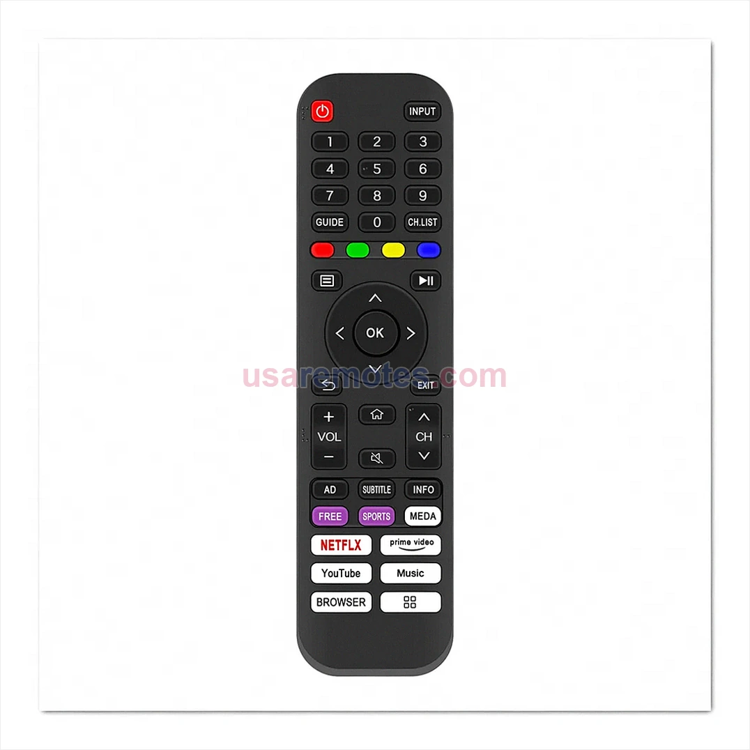 Hisense 65A7100F remote control replacement Hisense 65A7100F remote control replacement