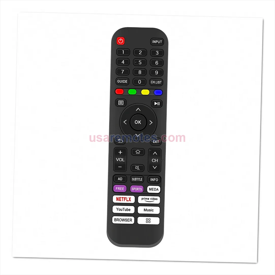 Hisense H5510G remote control replacement Hisense H5510G remote control replacement