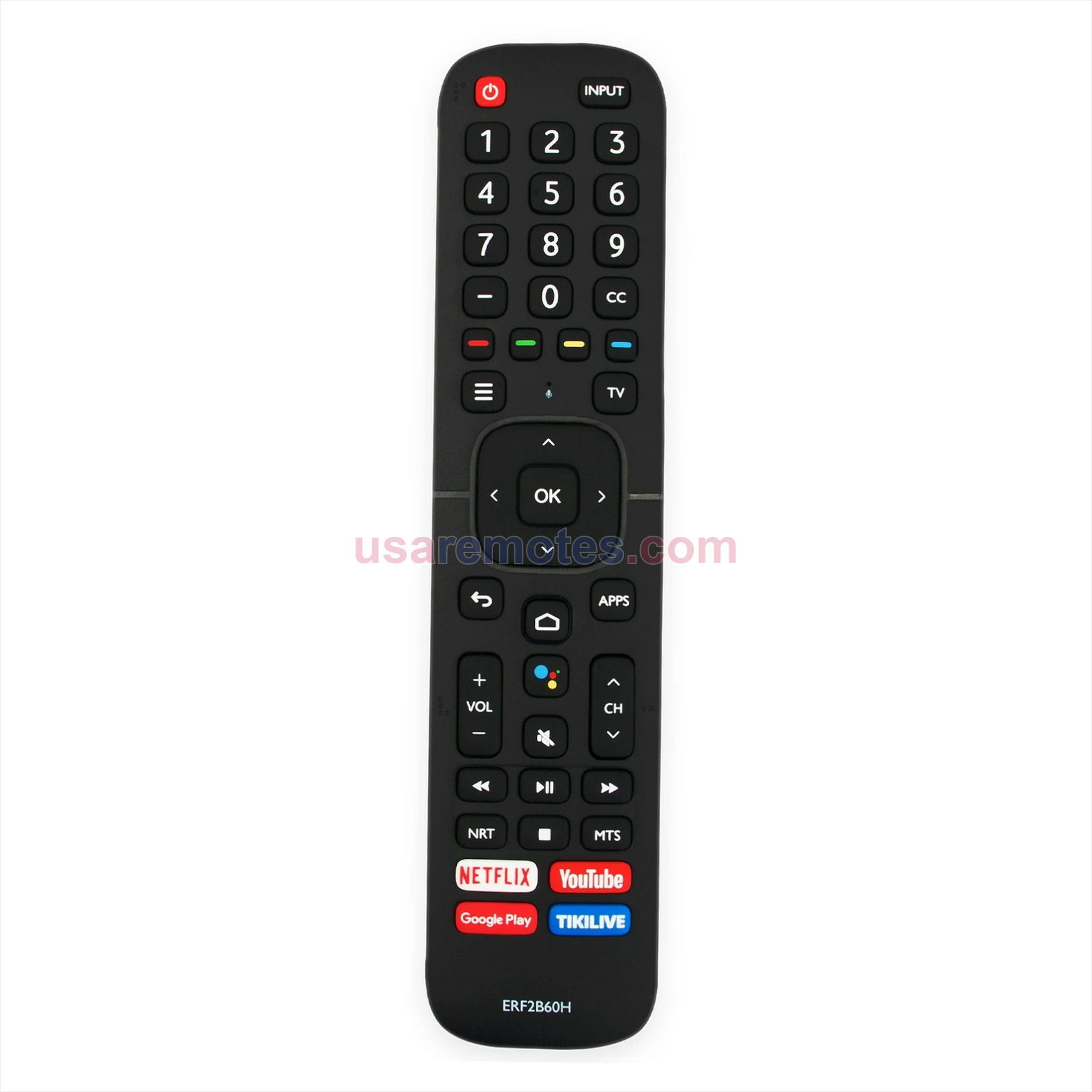 Hisense HU58A6109FUWA remote control replacement