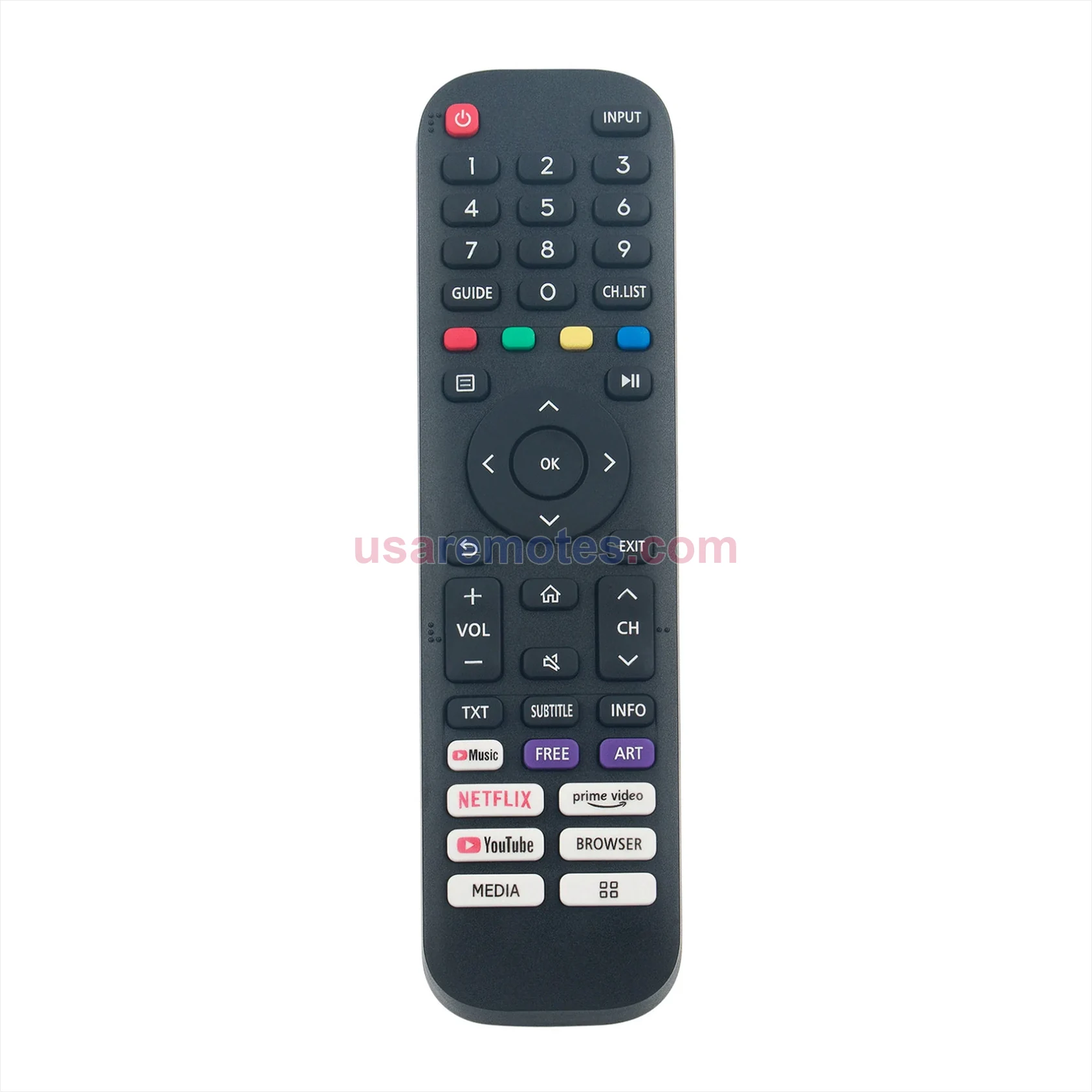 Hisense Jadoo4 remote control replacement Hisense Jadoo4 remote control replacement