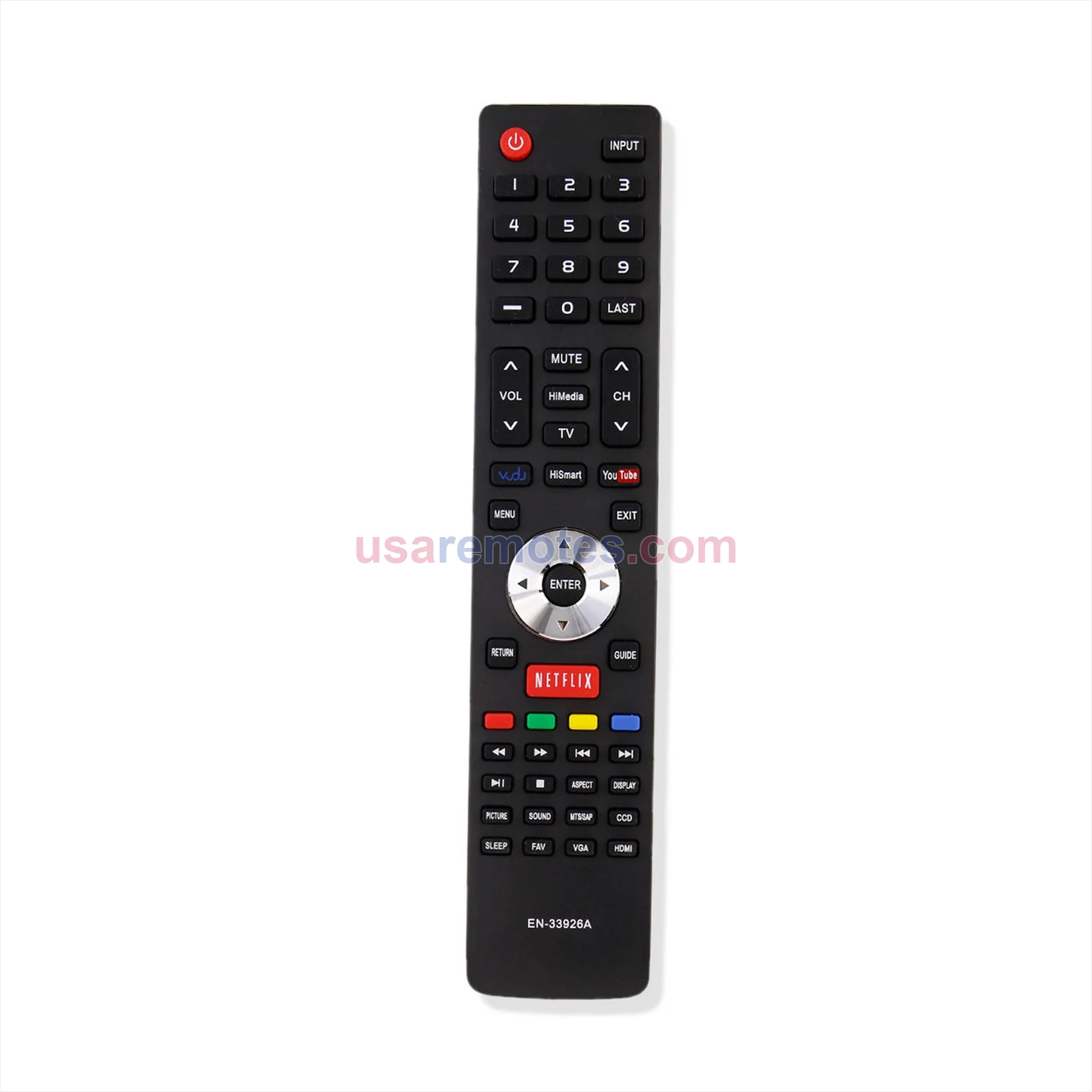 Hisense LTDN40K366WUS remote control replacement Hisense LTDN40K366WUS remote control replacement