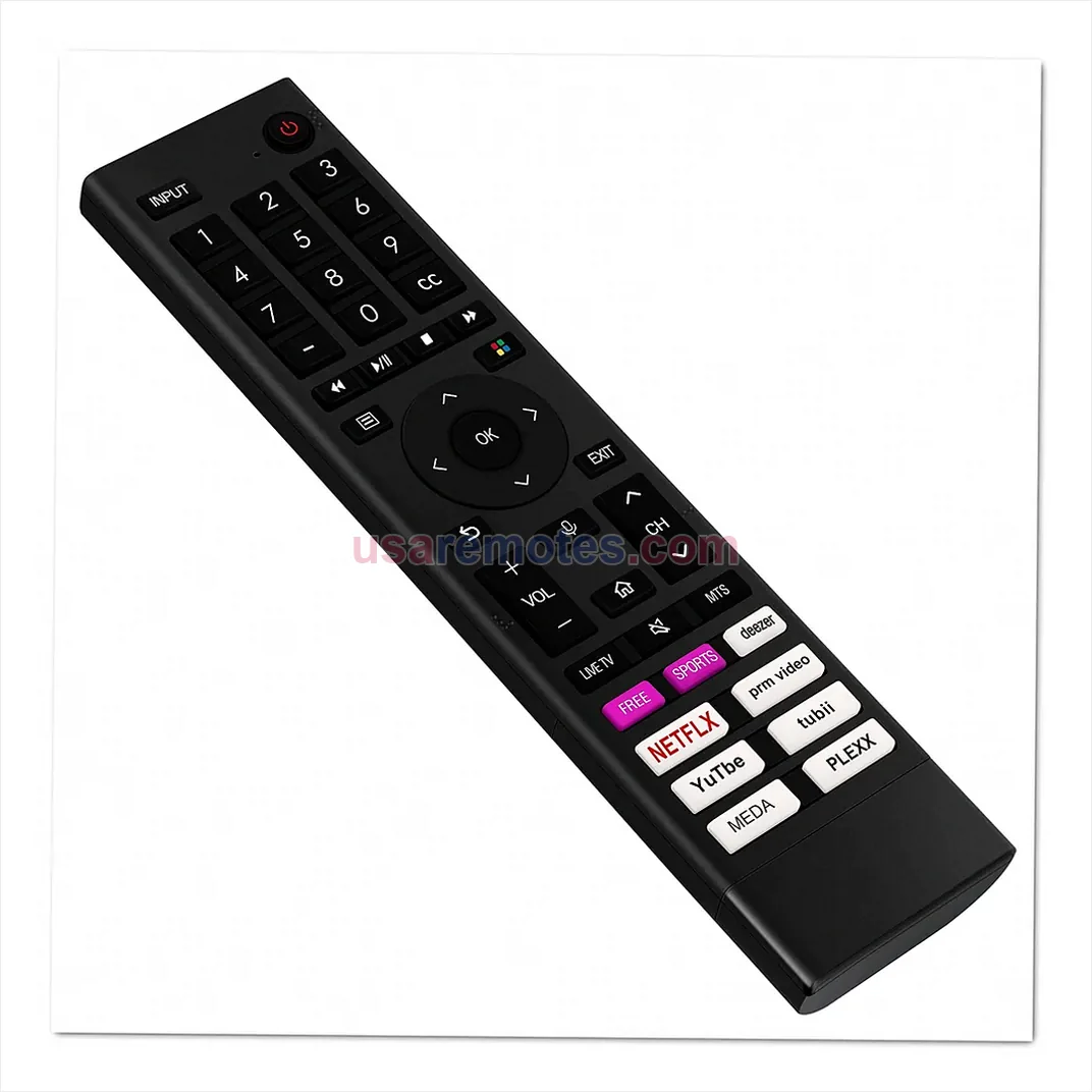 Hisense N43A53FUV remote control replacement Hisense N43A53FUV remote control replacement