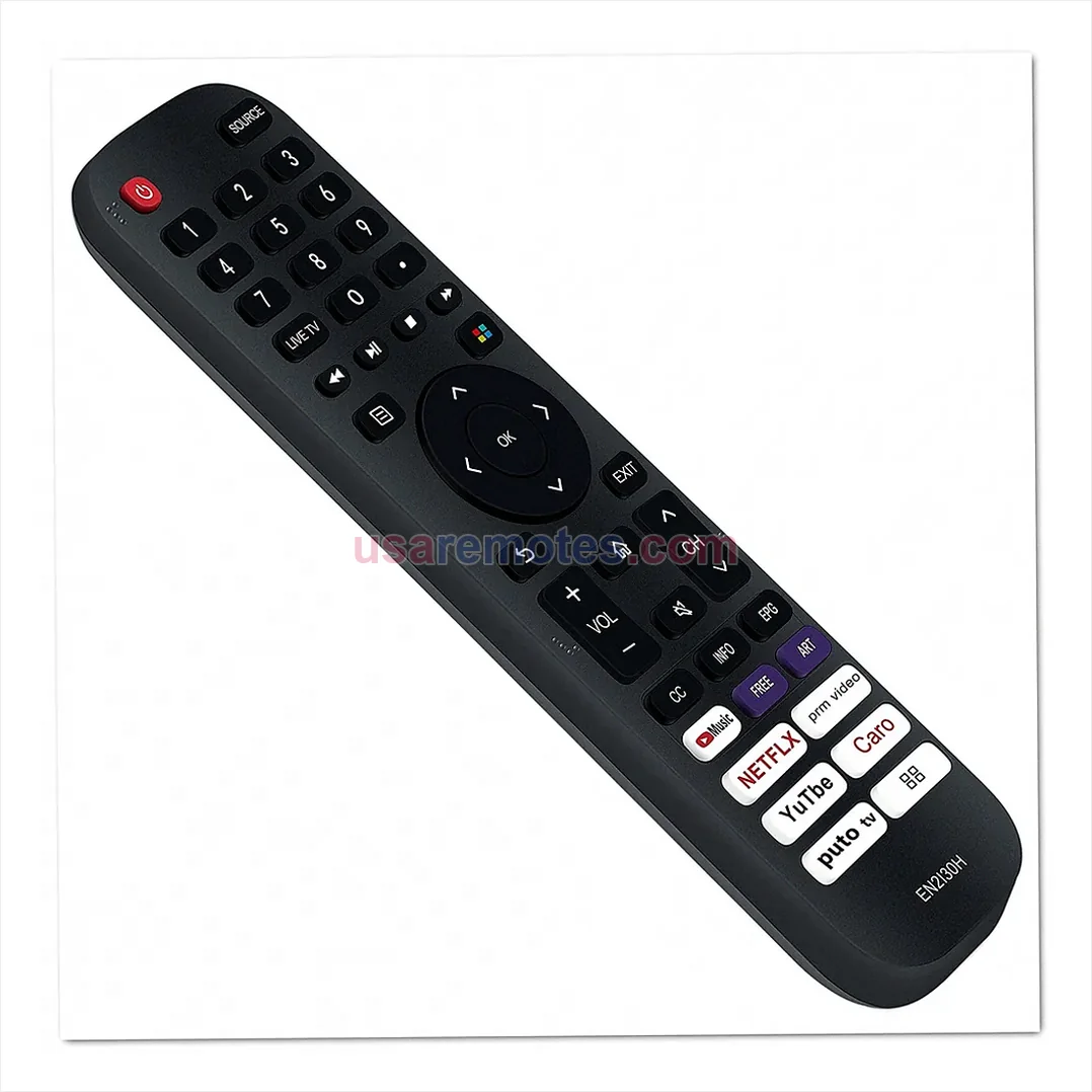 Hisense N55A6010GMV remote control replacement Hisense N55A6010GMV remote control replacement