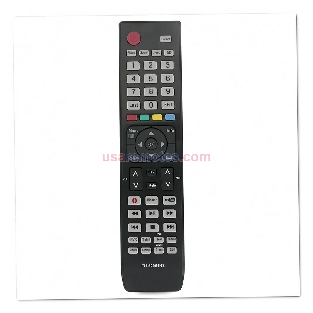 Hisense N55K391 remote control replacement Hisense N55K391 remote control replacement