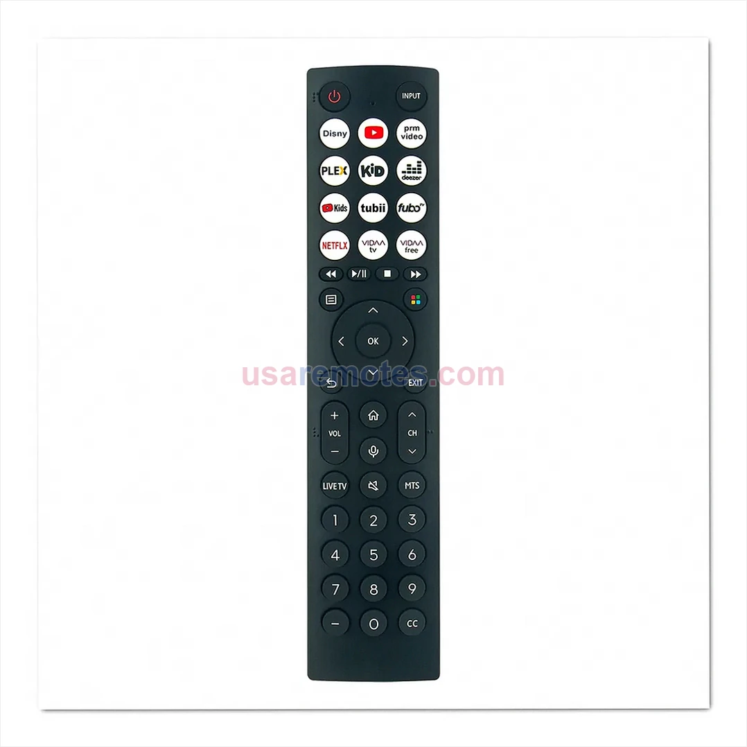 Hisense U7KAU remote control replacement Hisense U7KAU remote control replacement