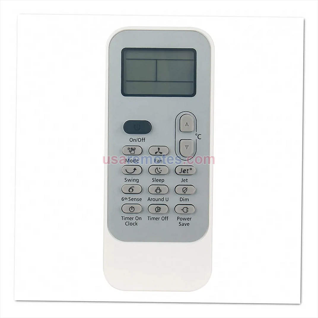 Hisense WA07IDUFW remote control replacement Hisense WA07IDUFW remote control replacement