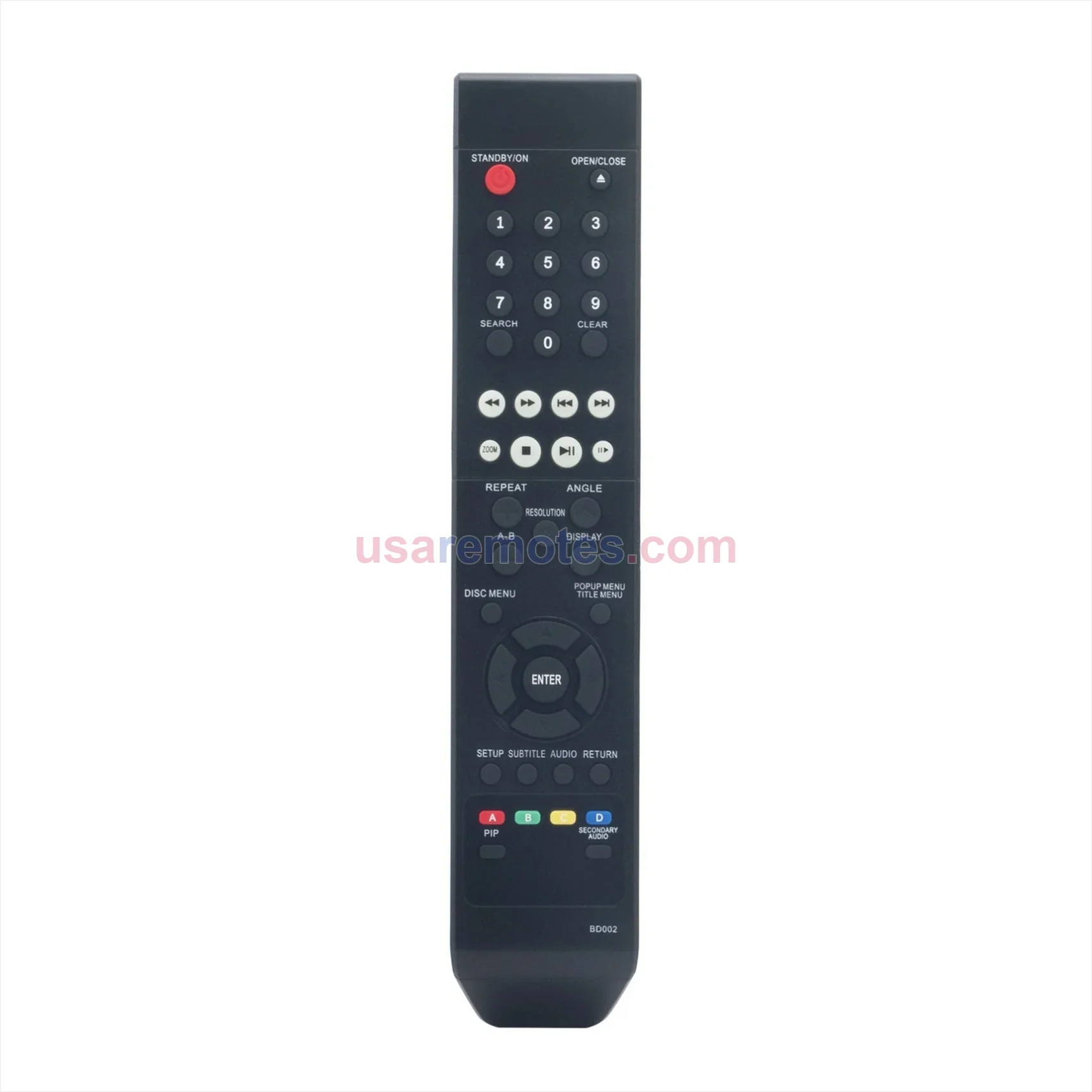 Insignia NS-BRDVD3-CA remote control replacement Insignia NS-BRDVD3-CA remote control replacement