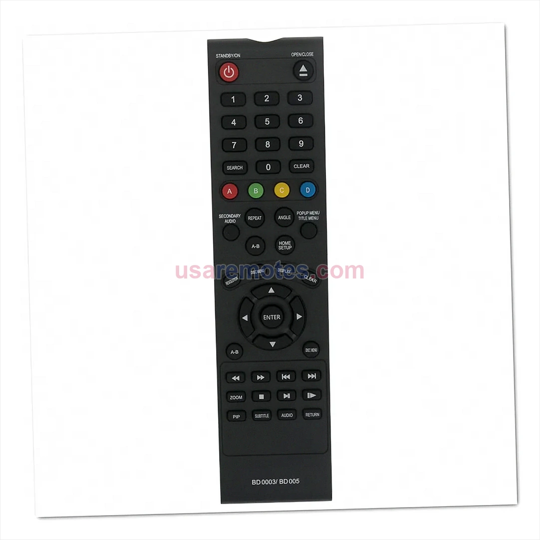 Insignia NS-WBRDVD2-CA remote control replacement