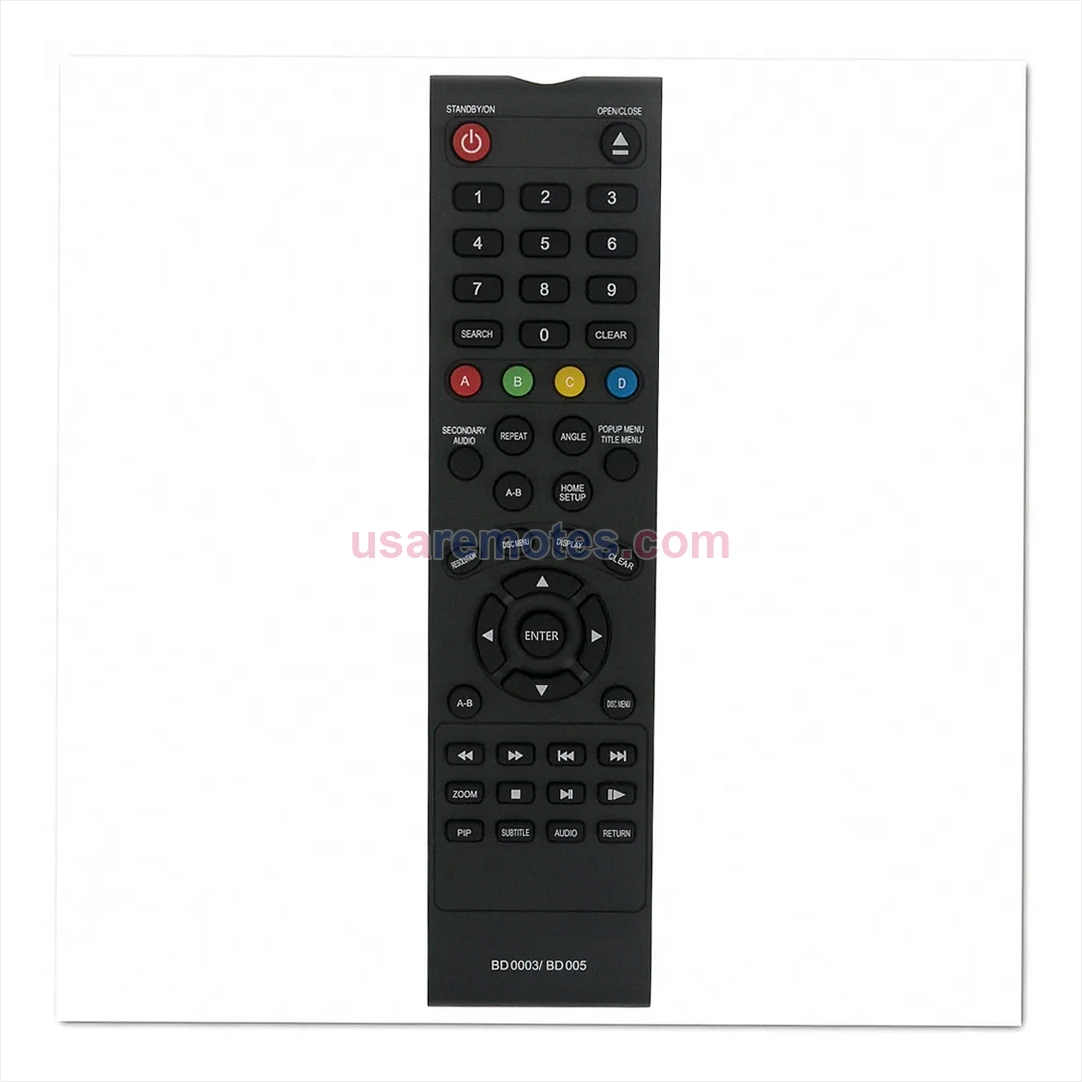 Insignia NS-WBRDVD3 remote control replacement