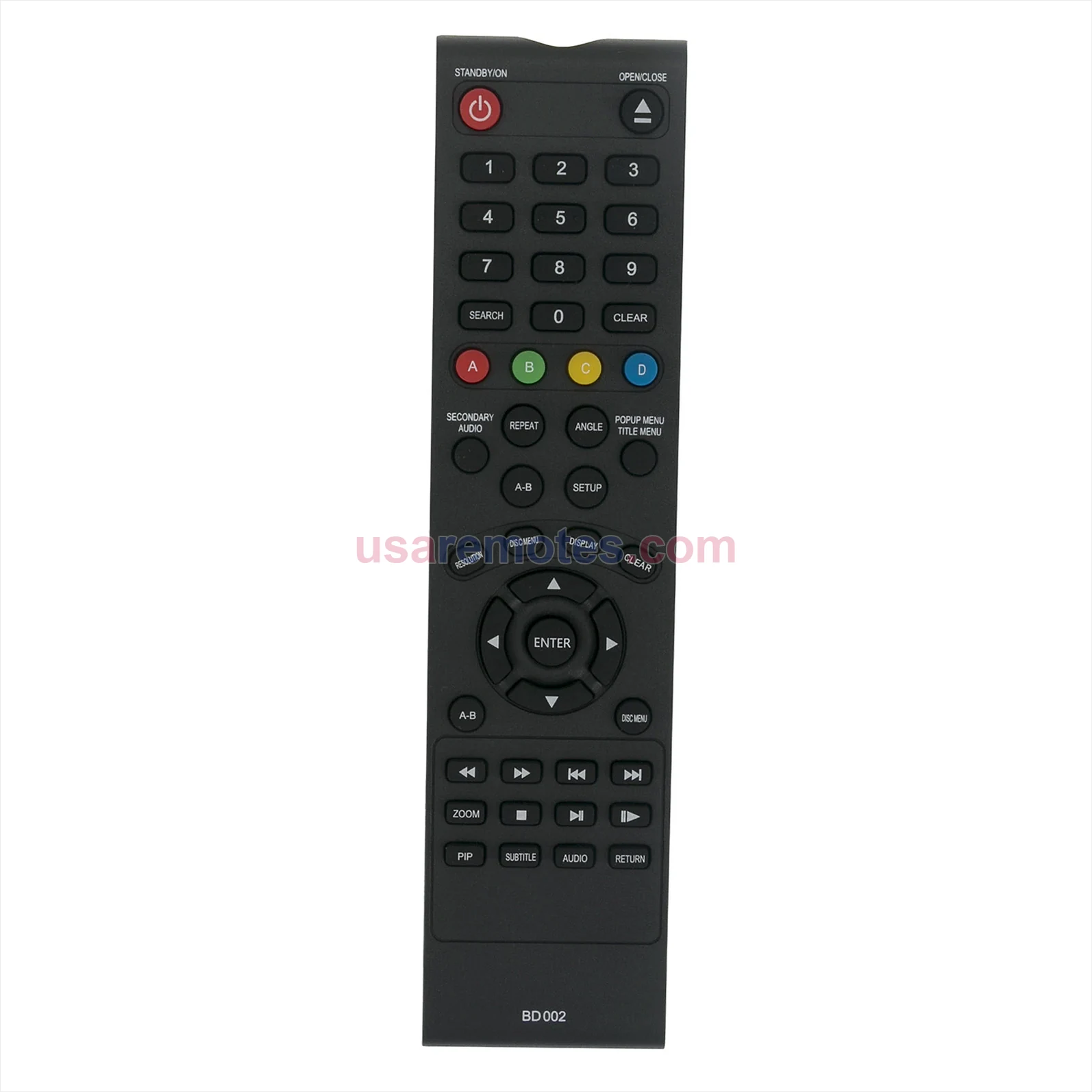 Insignia NSBRDVD4CA remote control replacement Insignia NSBRDVD4CA remote control replacement