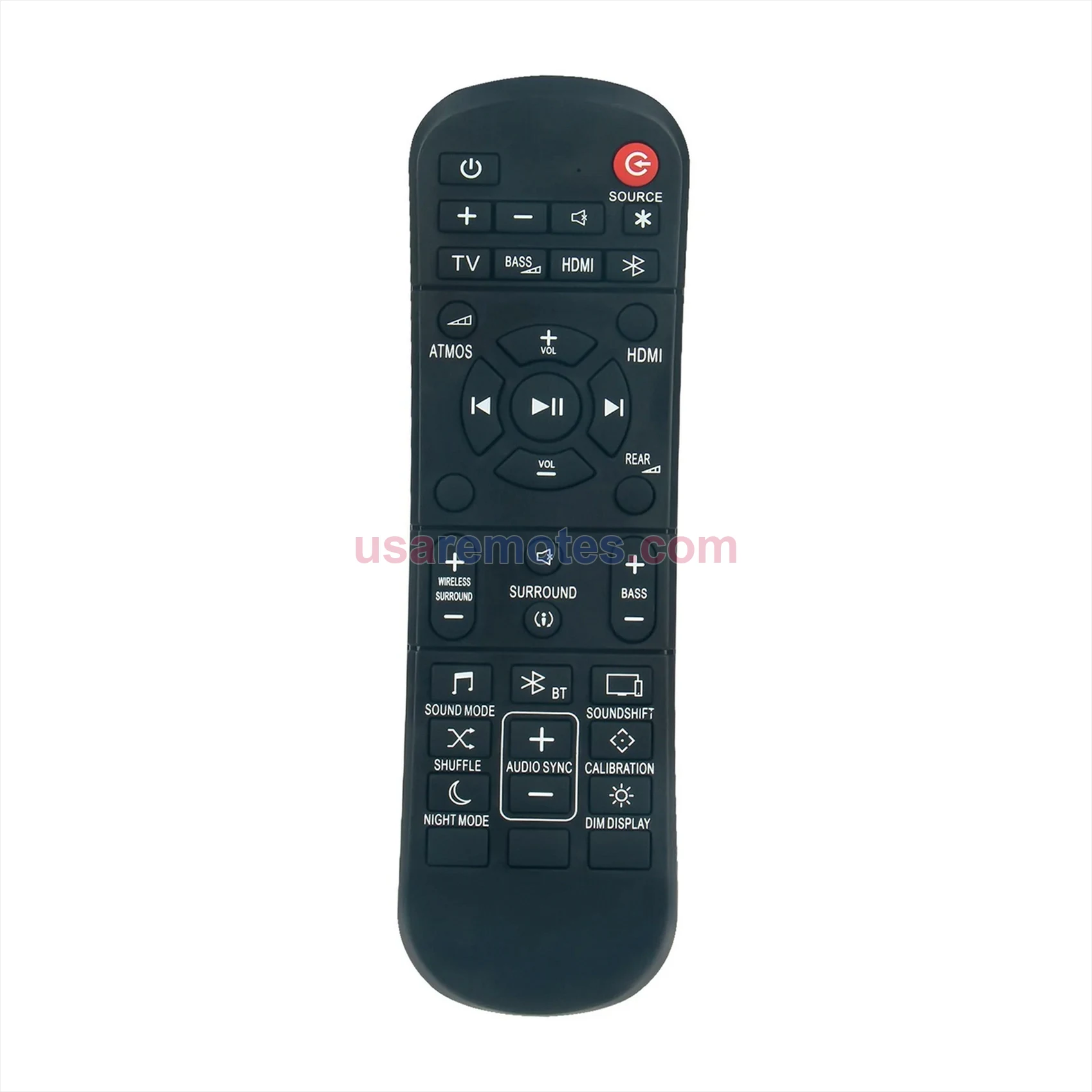 Jbl NS-HTSB20S remote control replacement Jbl NS-HTSB20S remote control replacement