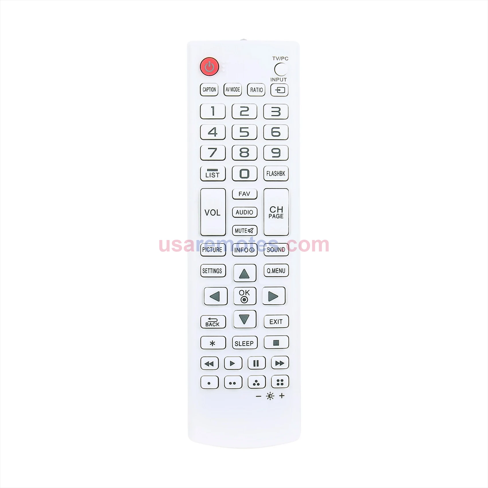 LG 22LB4510-PU remote control replacement LG 22LB4510-PU remote control replacement