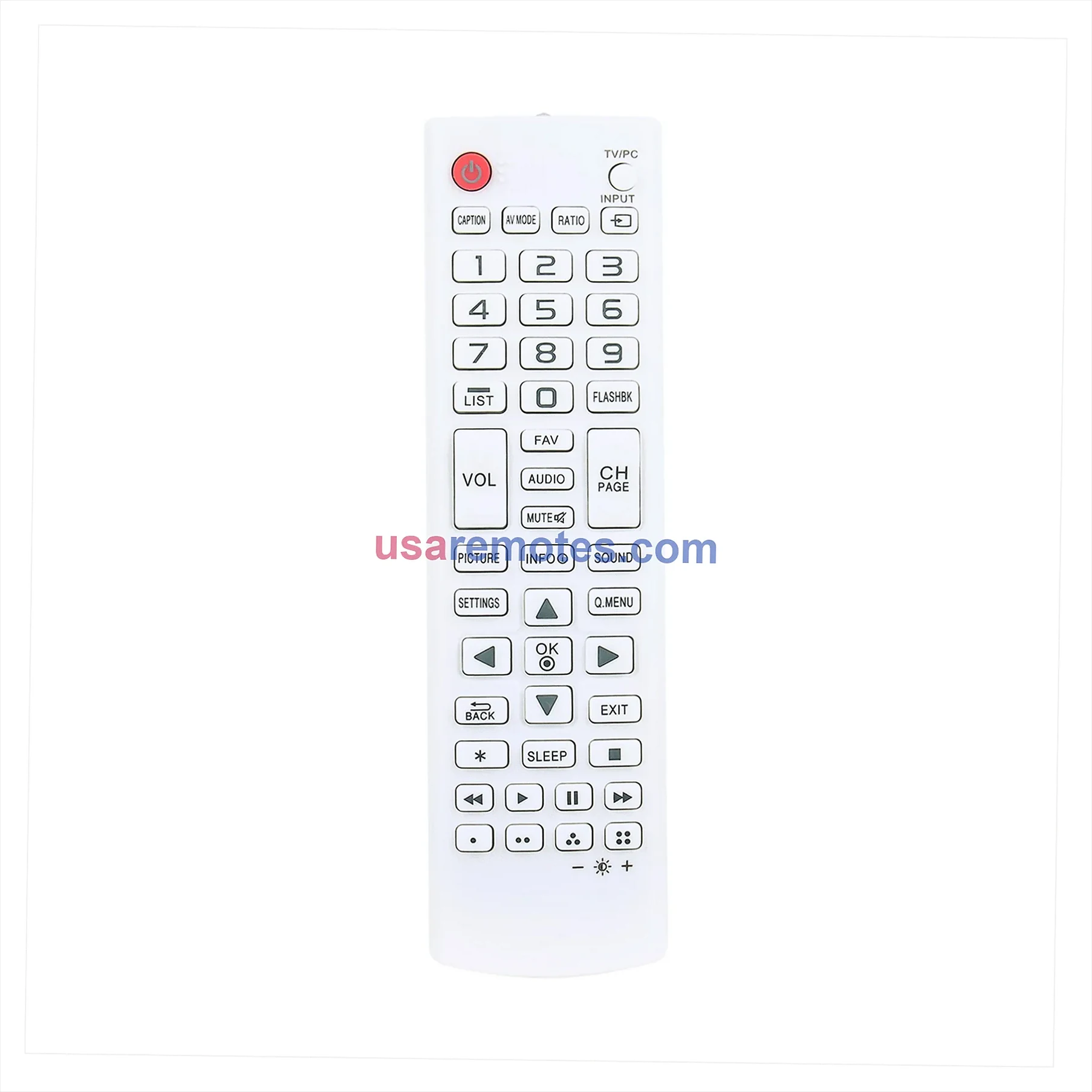 LG 22LF4520-PU remote control replacement LG 22LF4520-PU remote control replacement