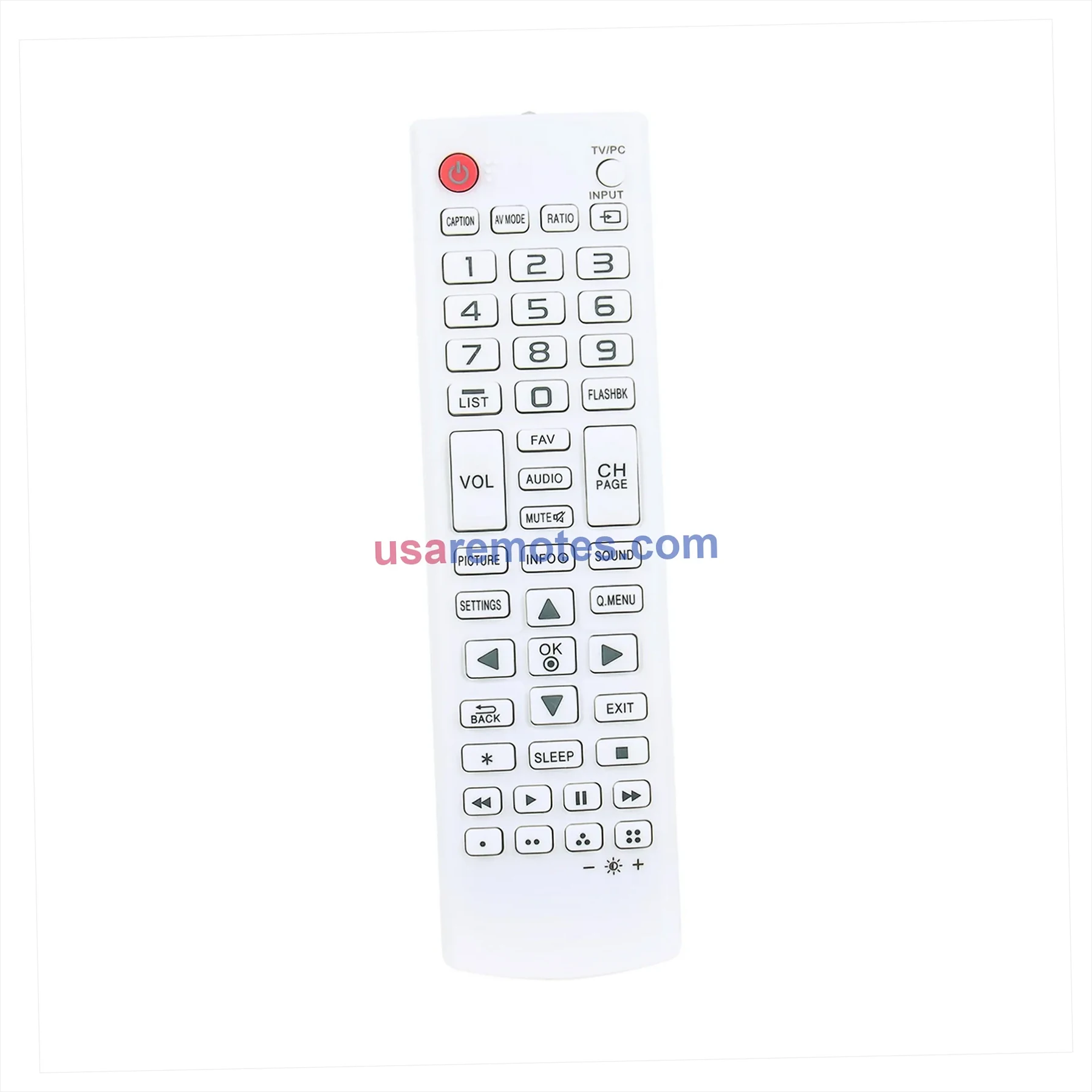 LG 24LF4520 remote control replacement LG 24LF4520 remote control replacement