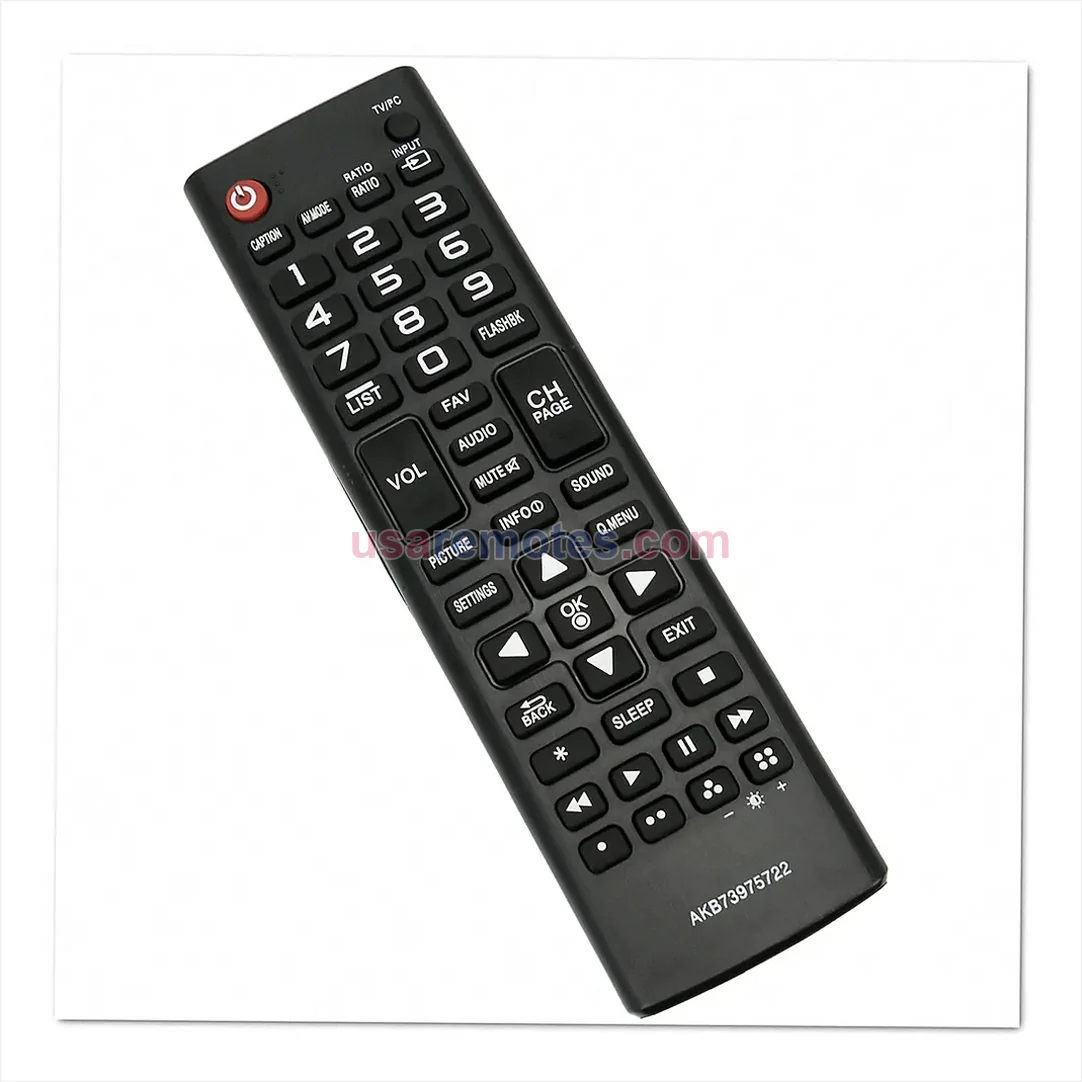 LG 24LF454BPU TV remote control replacement LG 24LF454BPU TV remote control replacement