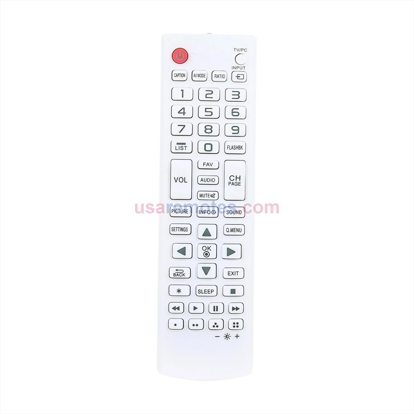 LG 24LH4530 remote control replacement LG 24LH4530 remote control replacement