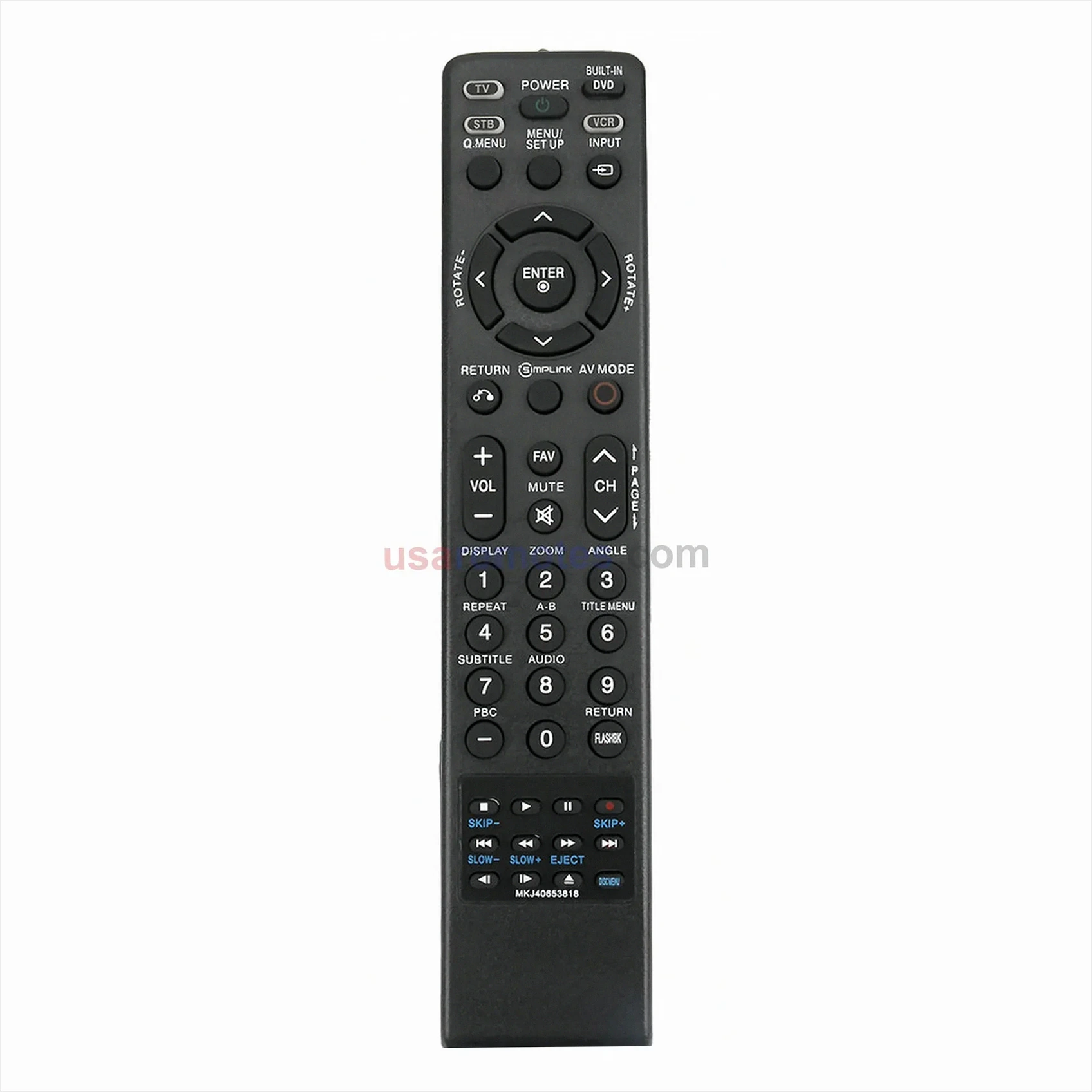 LG 2640-UA remote control replacement LG 2640-UA remote control replacement