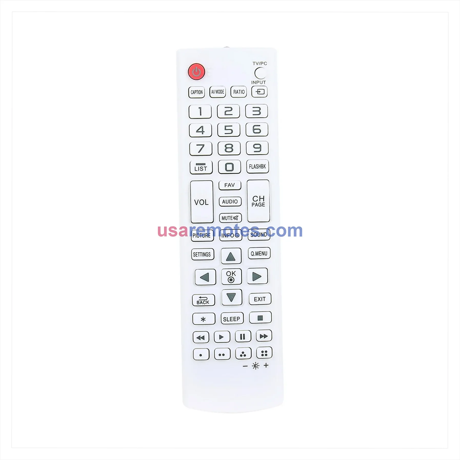 LG 28LH4530 remote control replacement LG 28LH4530 remote control replacement