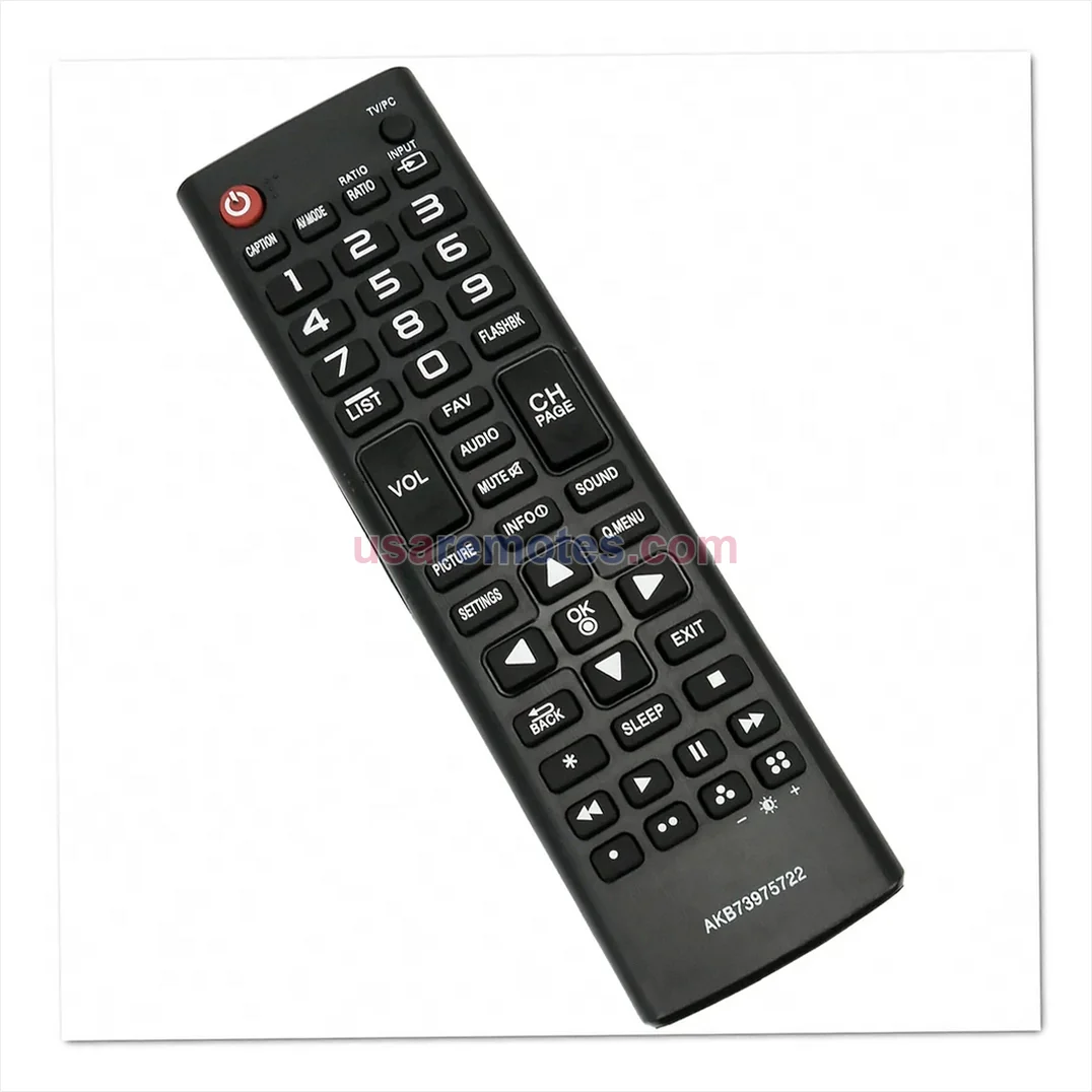 LG 28LJ4540-WU remote control replacement LG 28LJ4540-WU remote control replacement