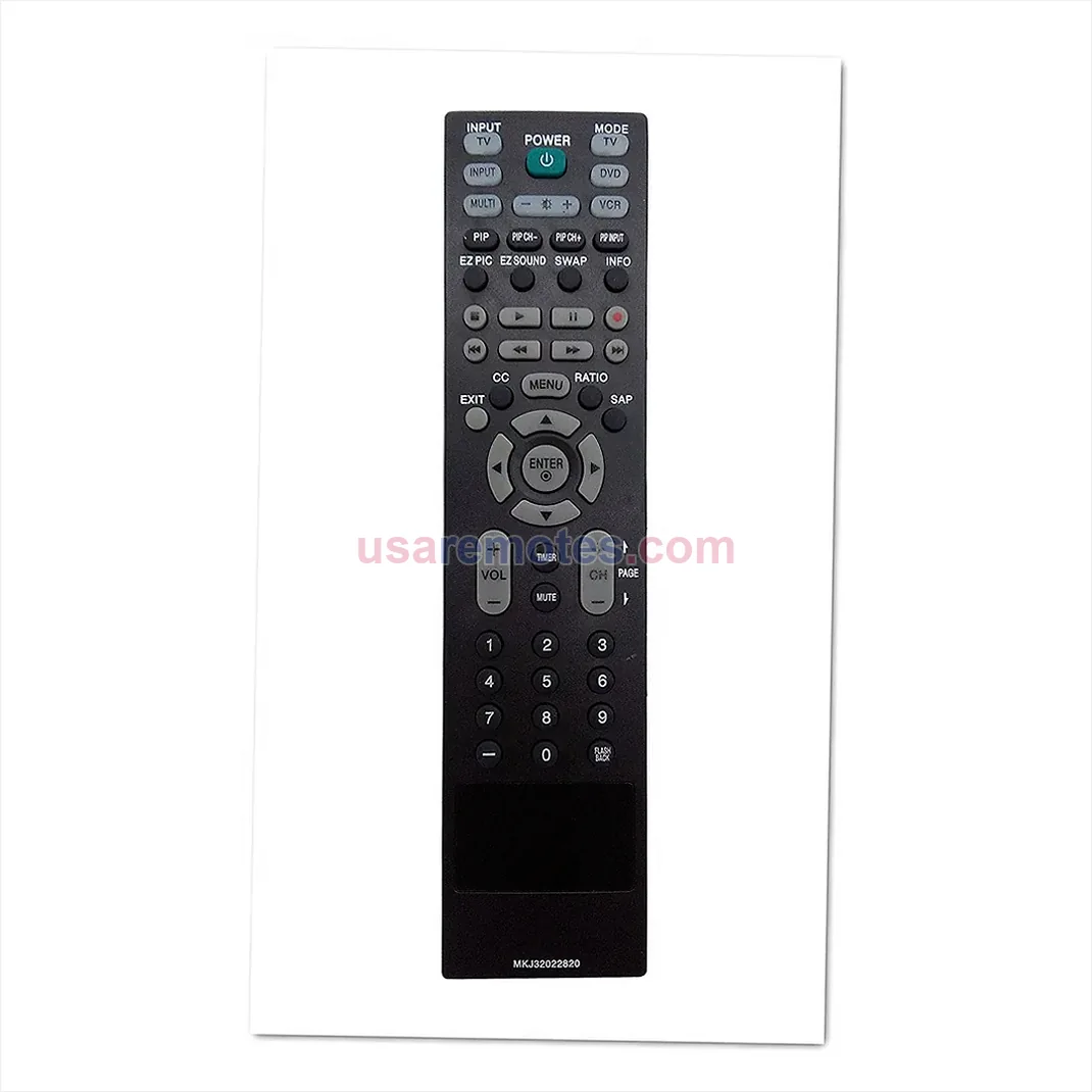 LG 37LC2D remote control replacement