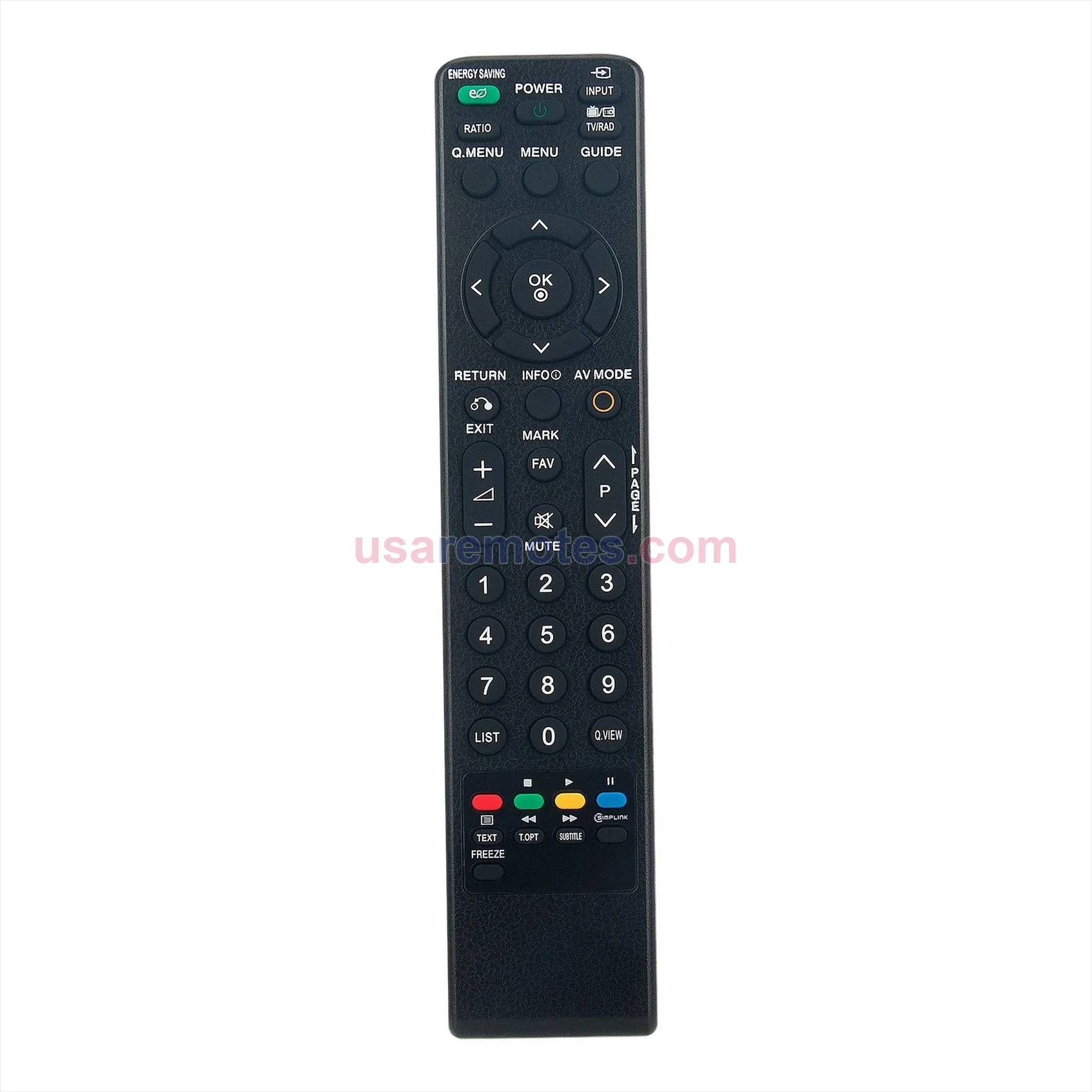 LG 37LF2510 remote control replacement LG 37LF2510 remote control replacement