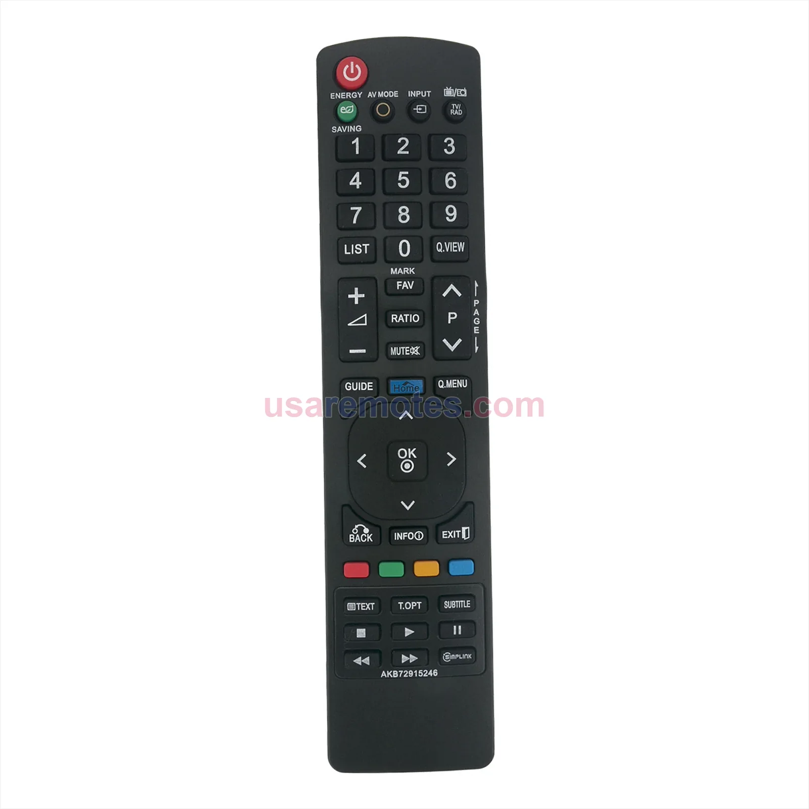 LG 37LK451C remote control replacement