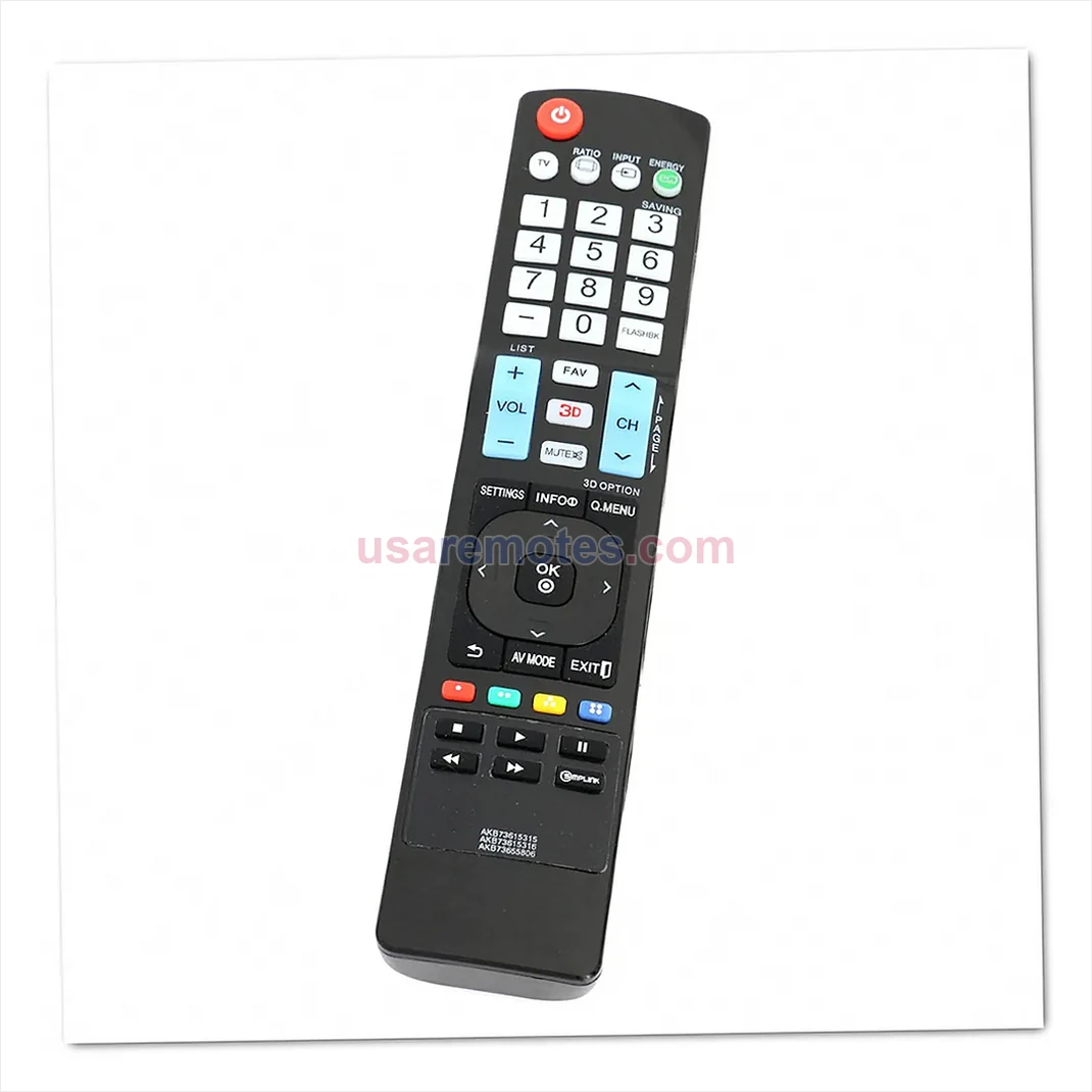 LG 42LA620V remote control replacement LG 42LA620V remote control replacement