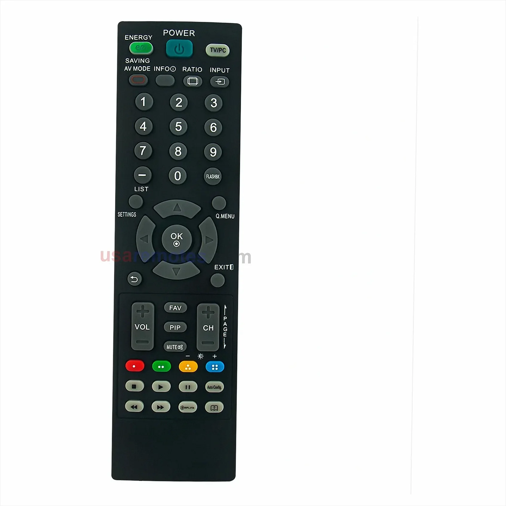 LG 42LF11UA remote control replacement