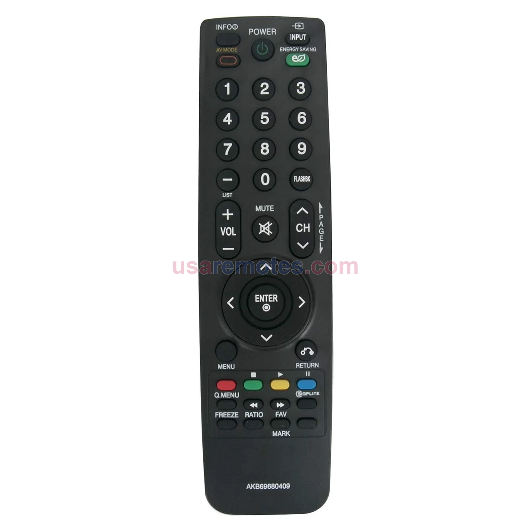 LG 42LH30UA remote control replacement LG 42LH30UA remote control replacement